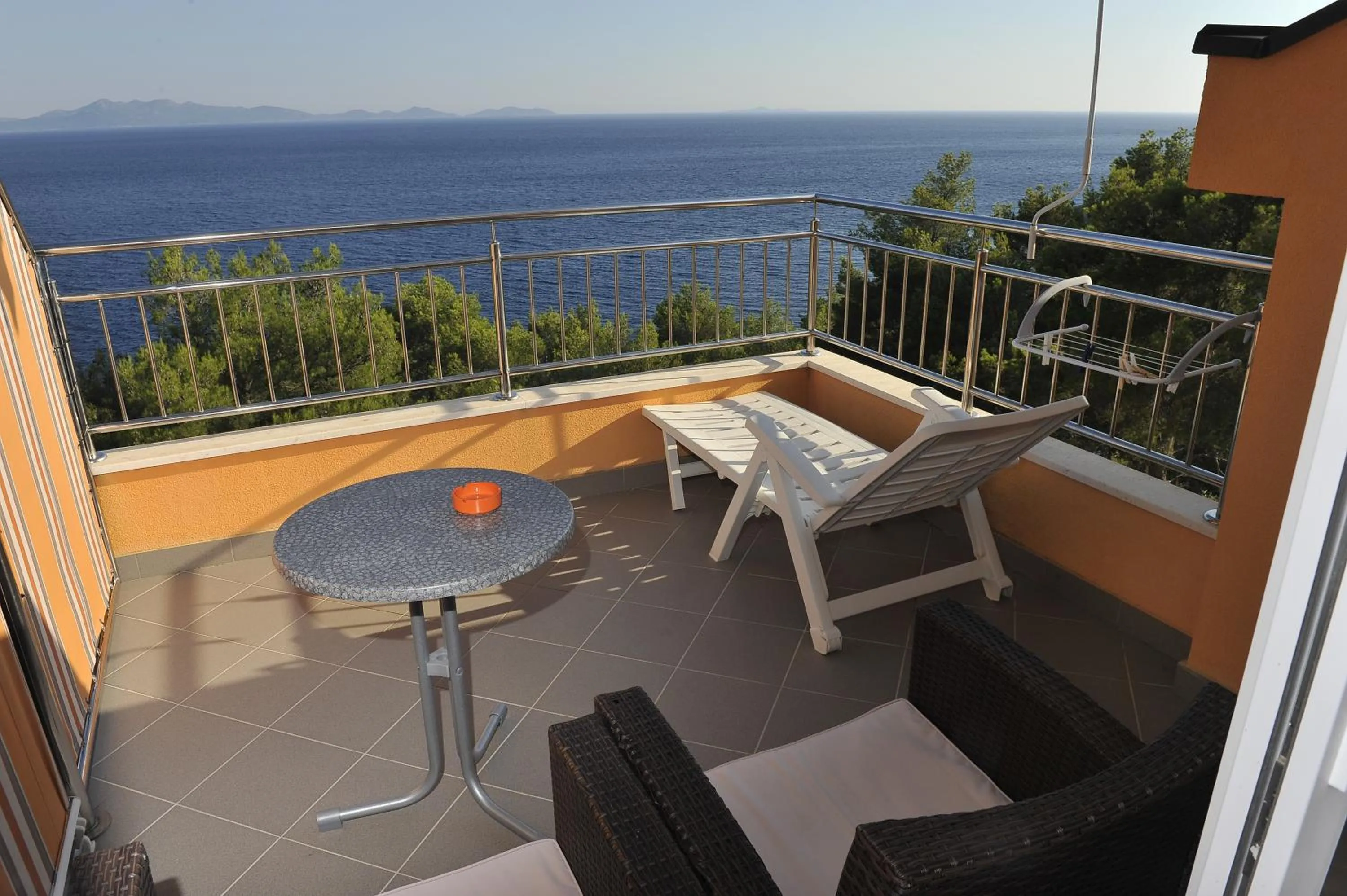 Balcony/Terrace in Apartments Martina