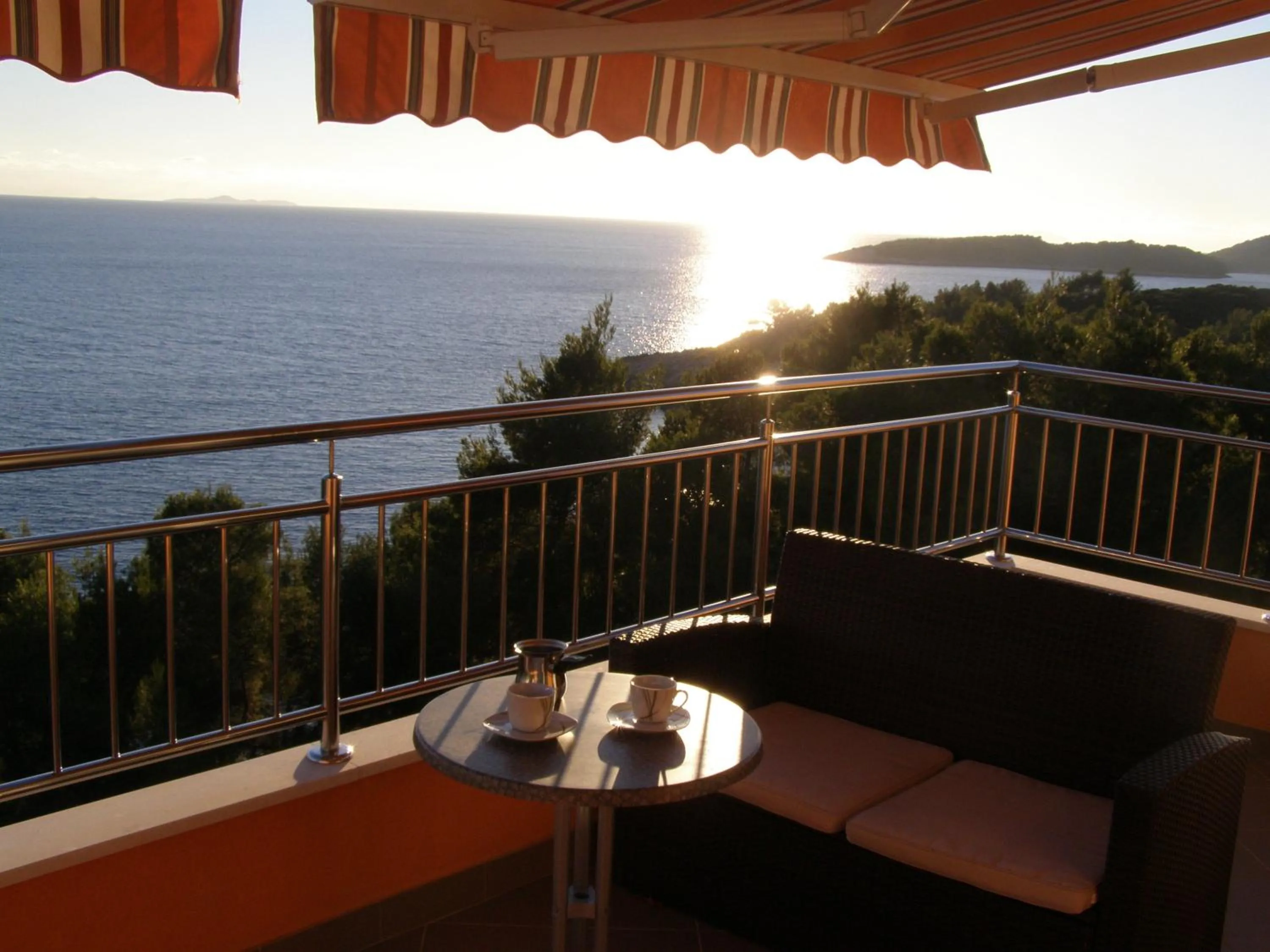 Balcony/Terrace in Apartments Martina