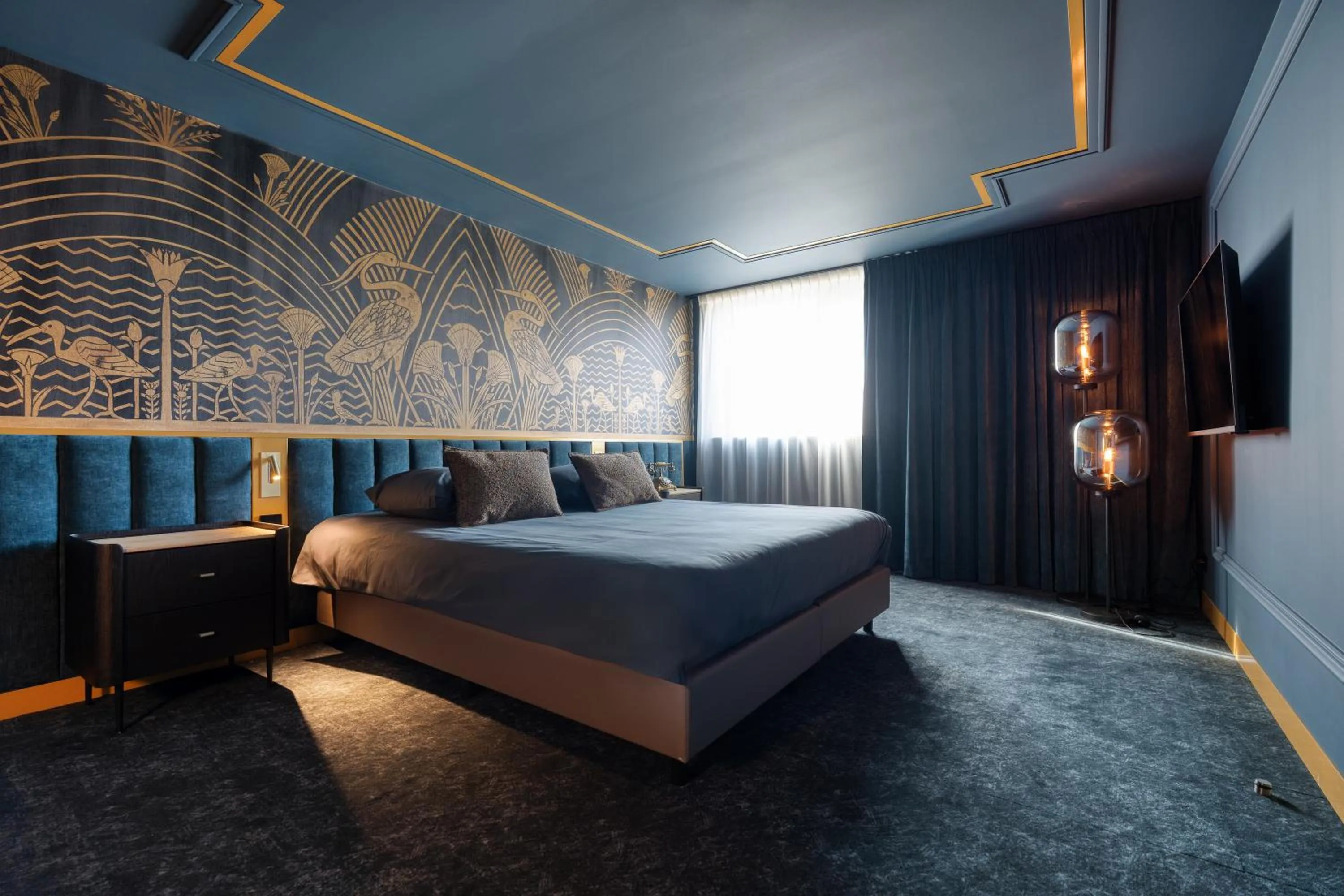 Bed in Van der Valk Hotel Liège Congres