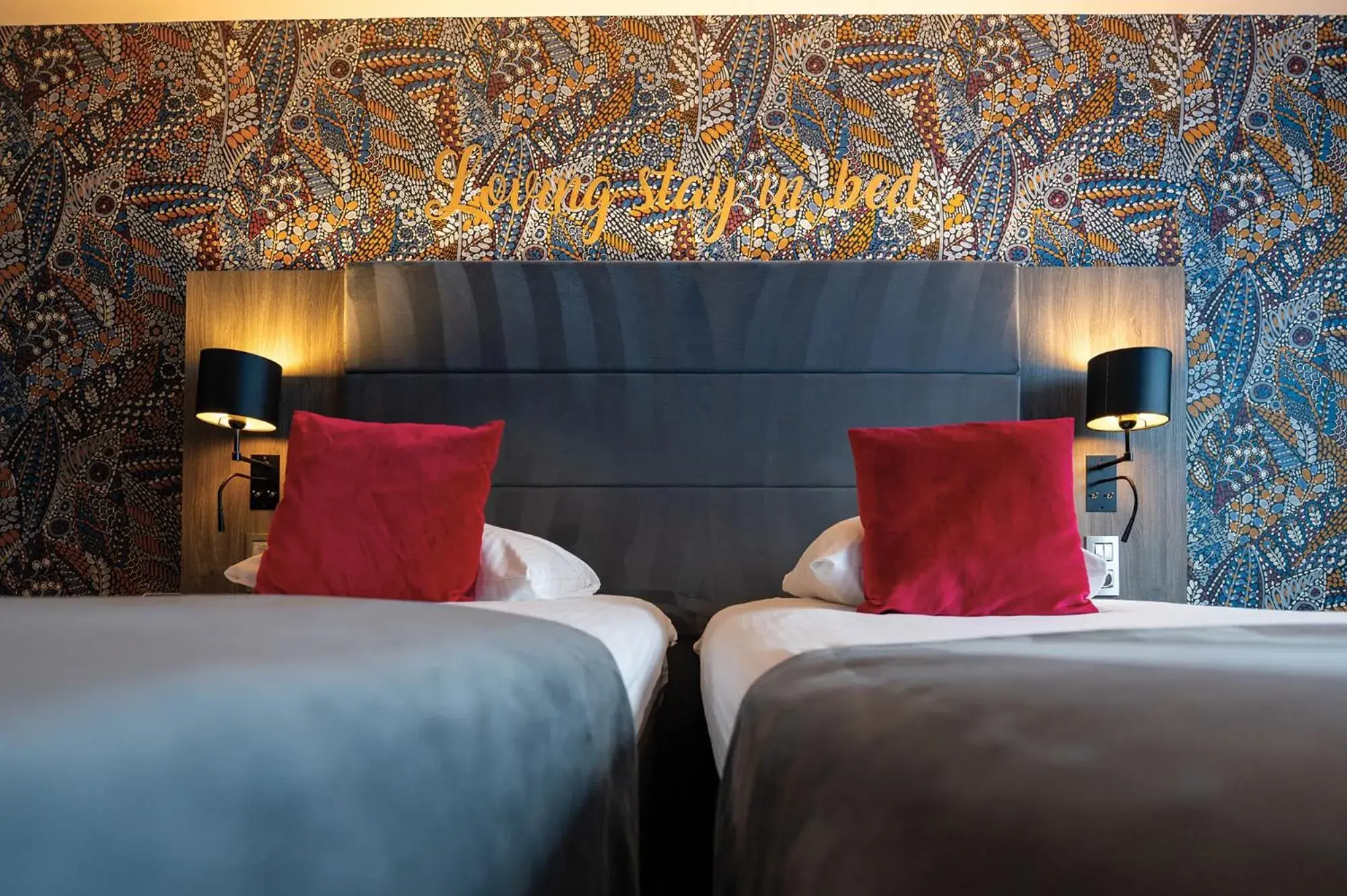 Standard Double Room with View in Van der Valk Hotel Liège Congres Standard Double Room with View in Van der Valk Hotel Liège Congres