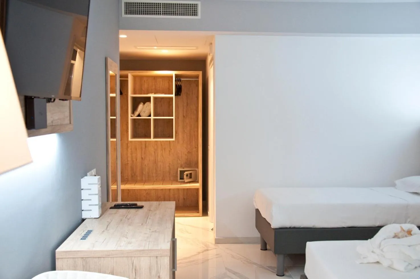 Photo of the whole room, Bed in Ambruosi Village Resort & SPA