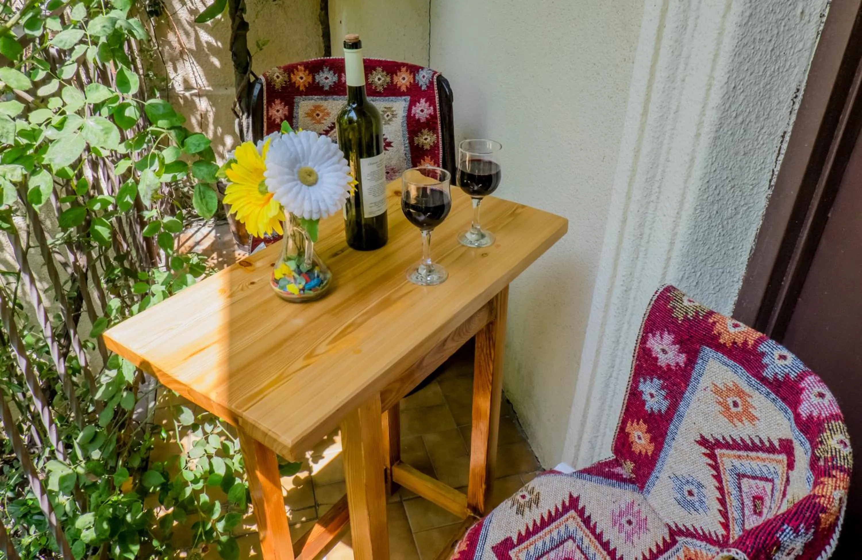 Balcony/Terrace, Seating Area in Georgian House