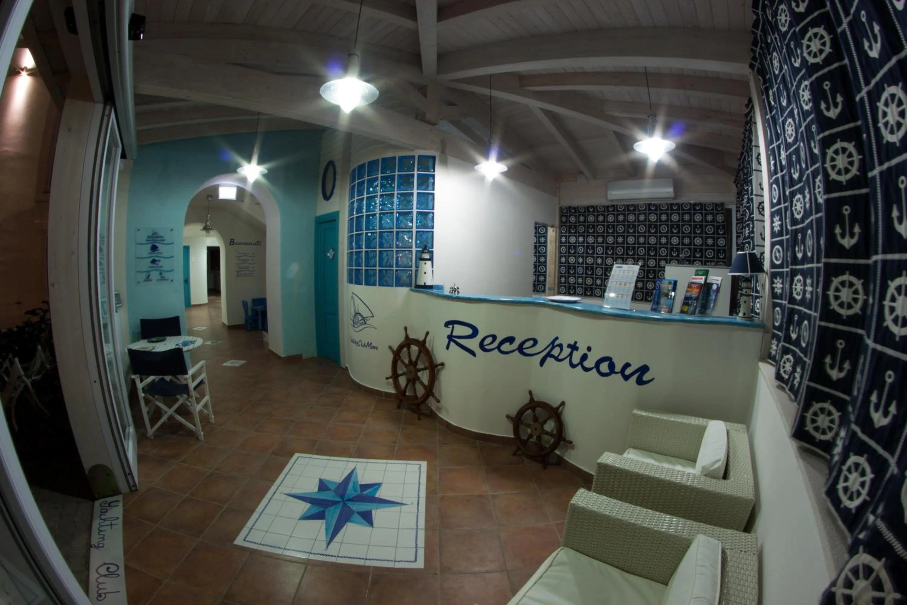 Lobby or reception in Yachting Club Mare
