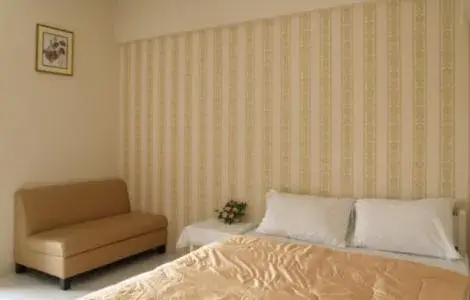 Bed in Chomdao Hotel Bed in Chomdao Hotel