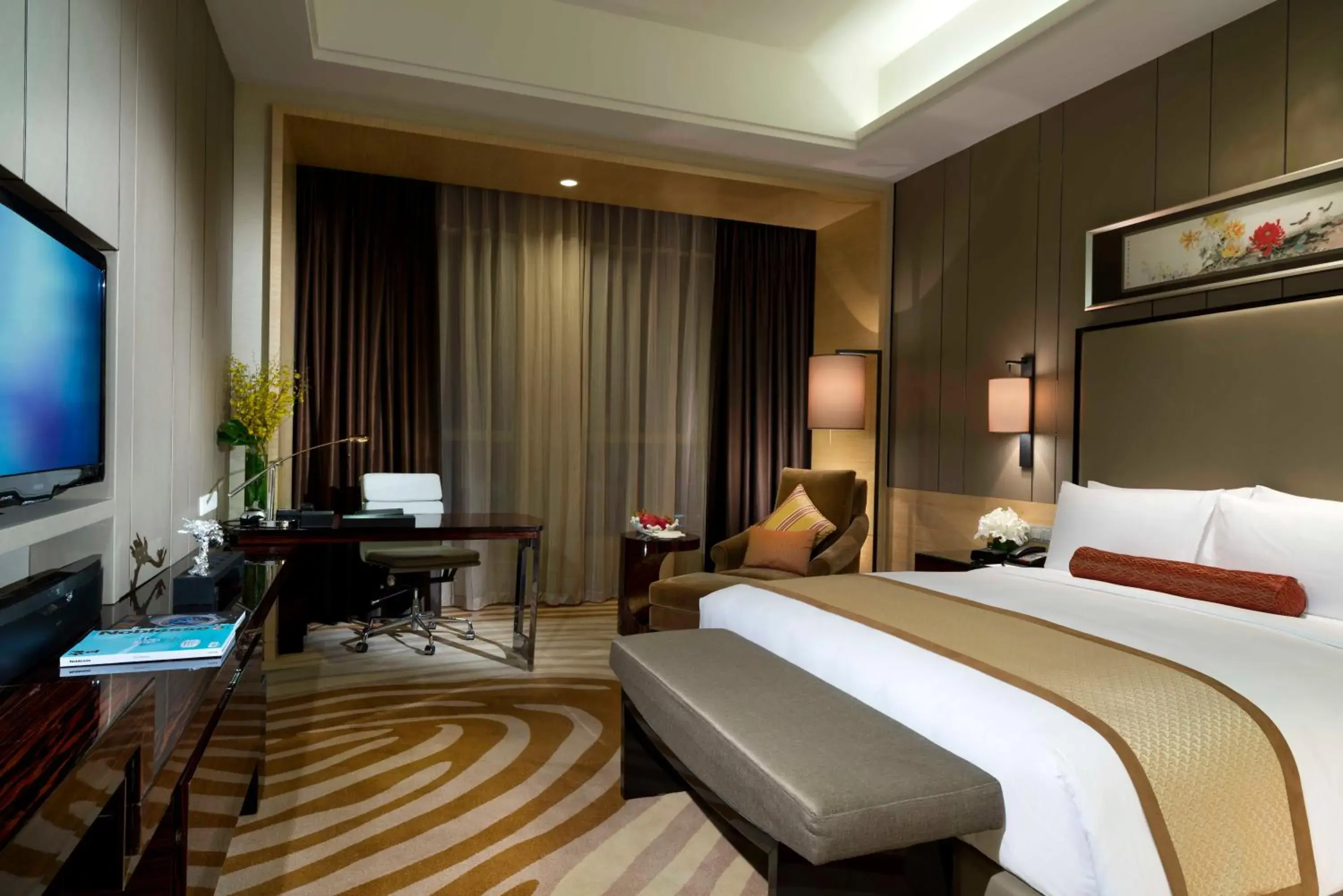 Photo of the whole room, Bed in InterContinental Tangshan by IHG Photo of the whole room, Bed in InterContinental Tangshan by IHG