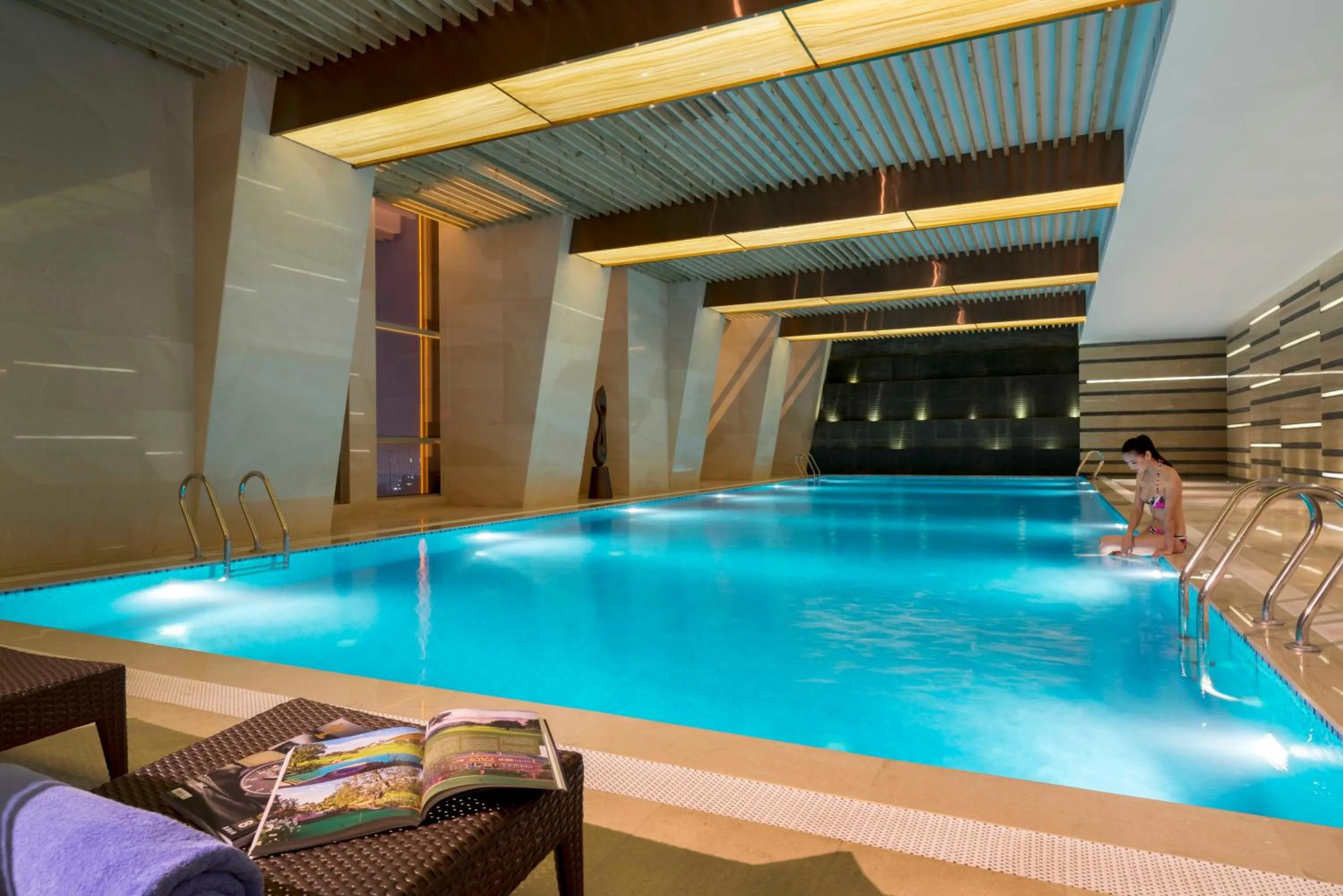 Swimming pool in InterContinental Tangshan by IHG