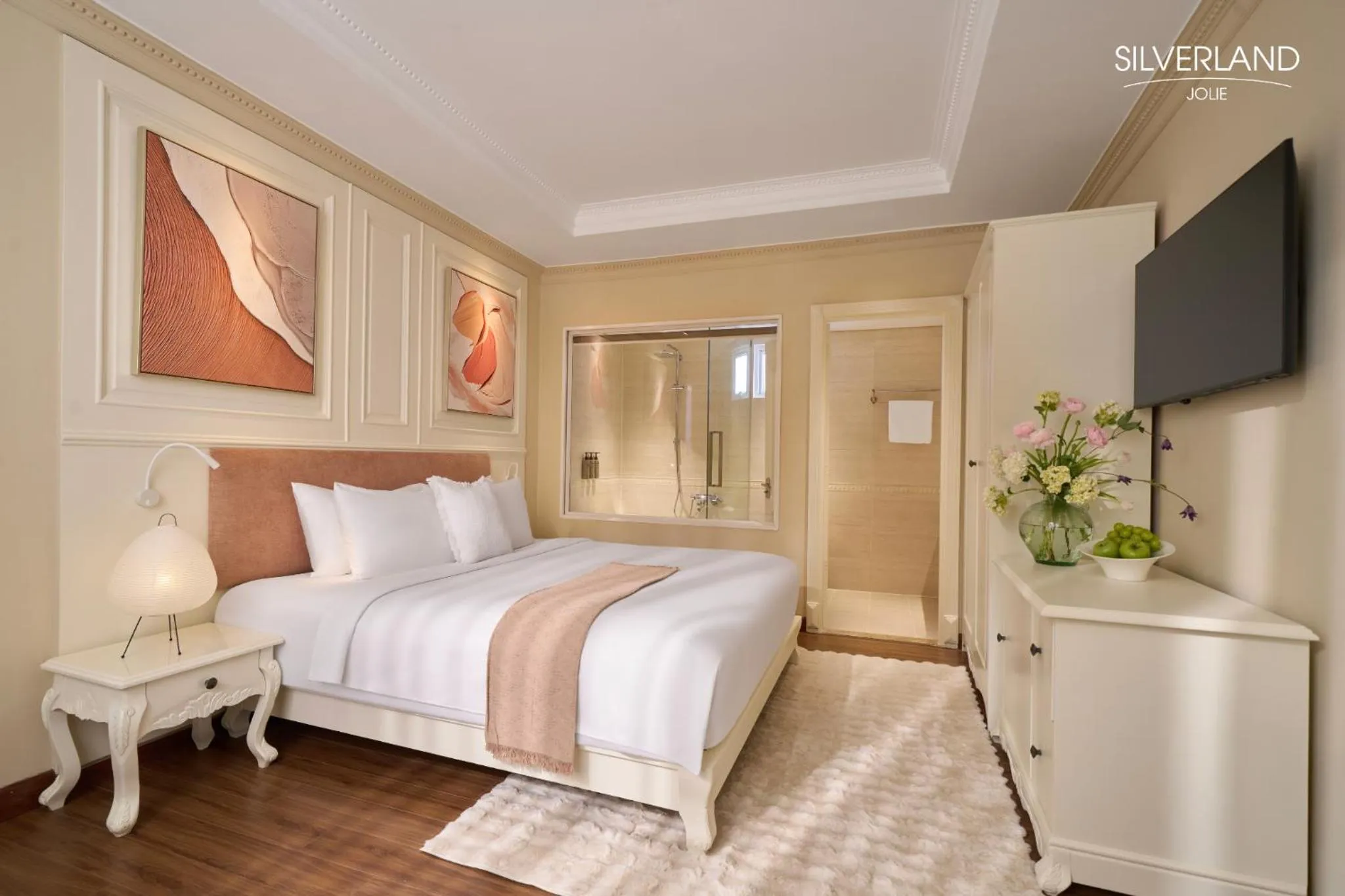 Bed in Silverland Jolie Hotel