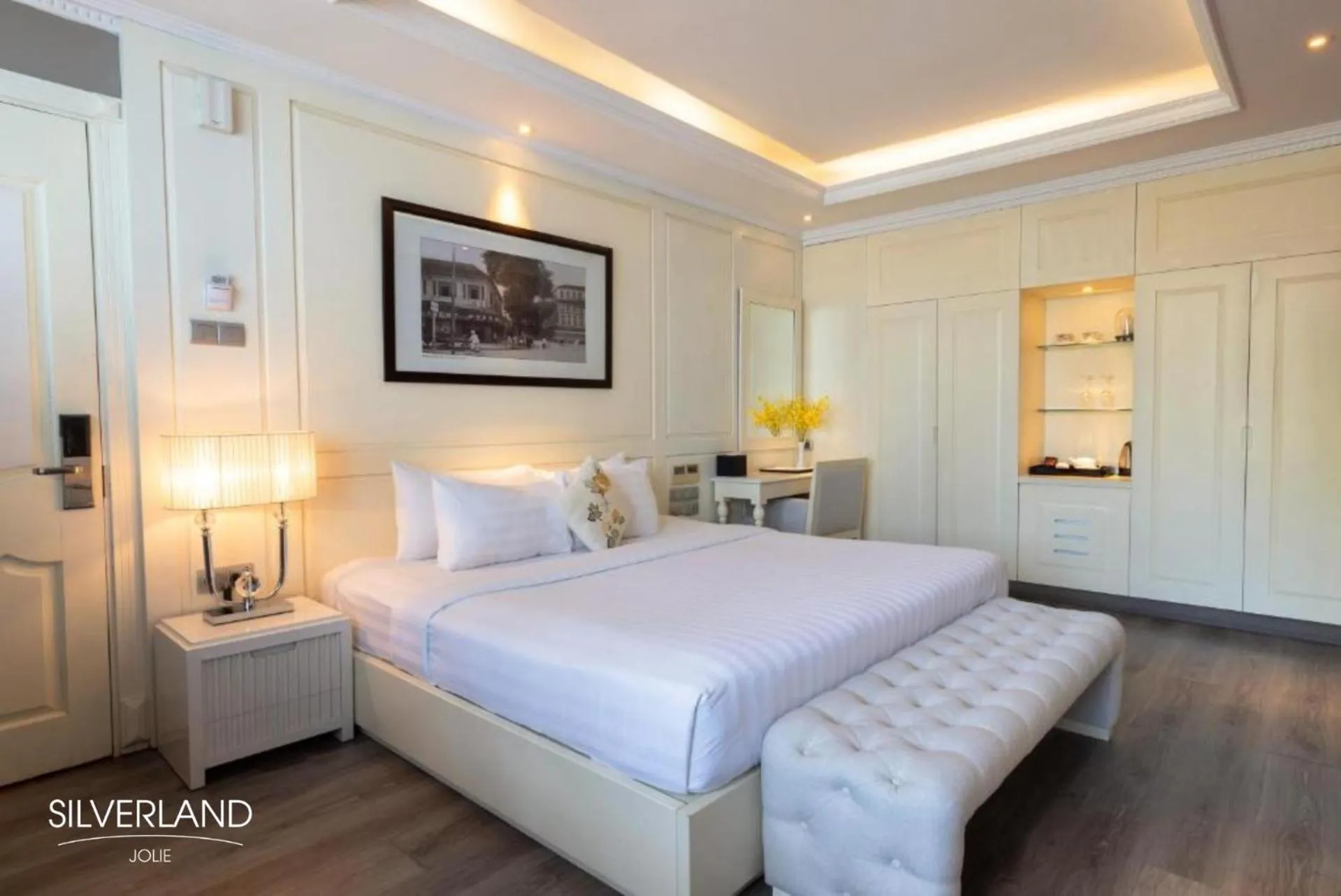 Bed in Silverland Jolie Hotel