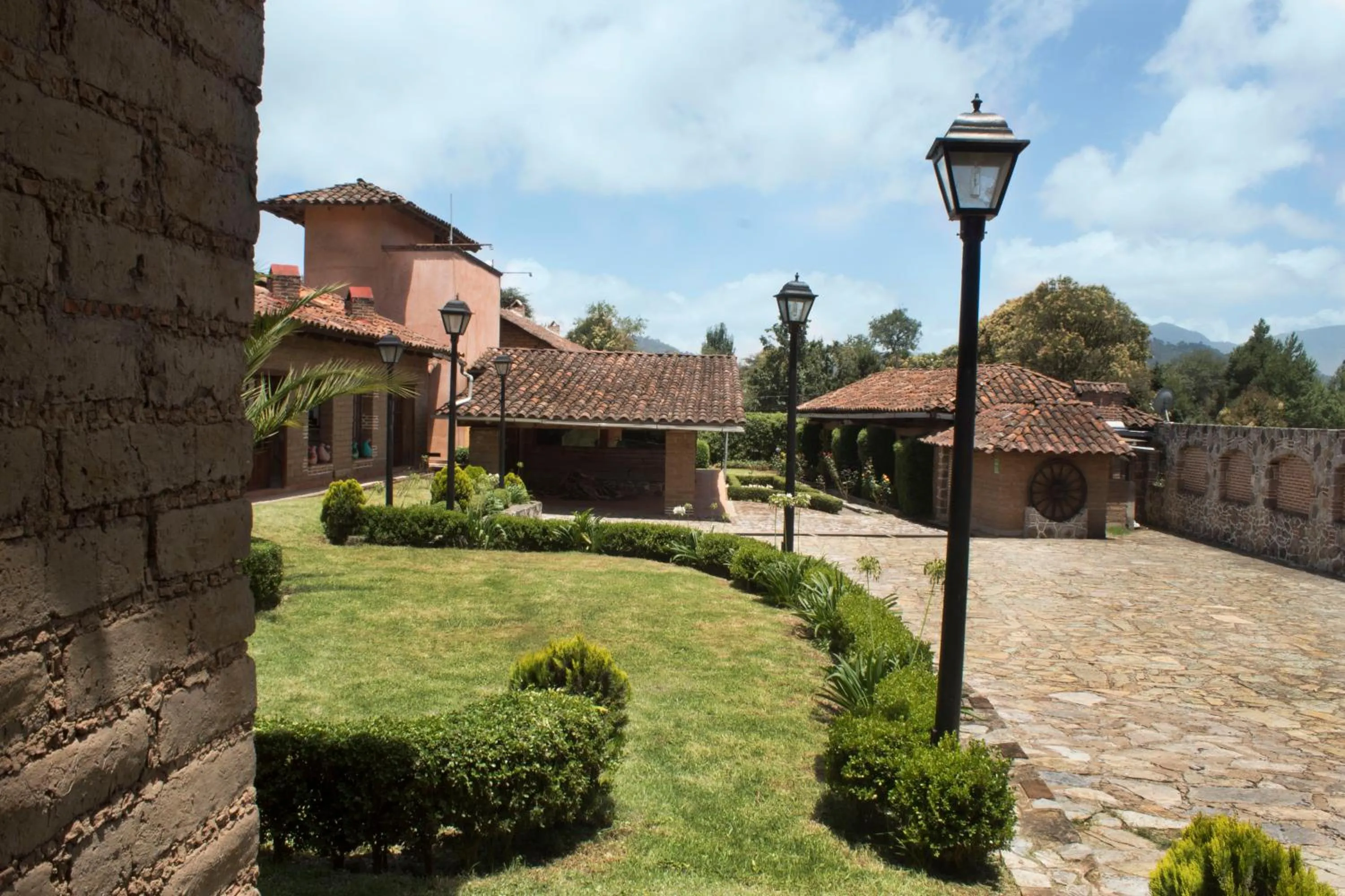 Garden view in Quinta Maria Bonita