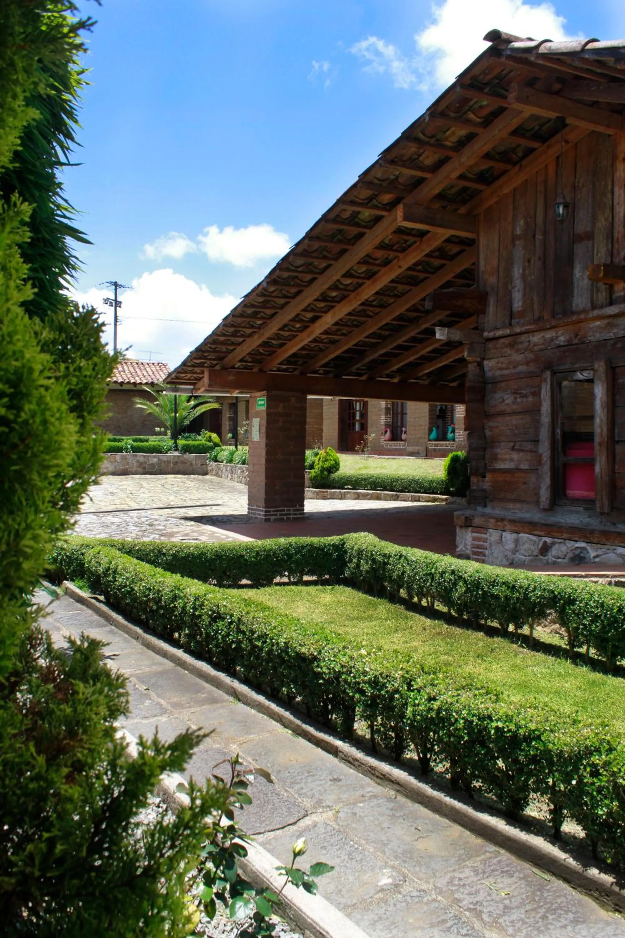 Garden view in Quinta Maria Bonita