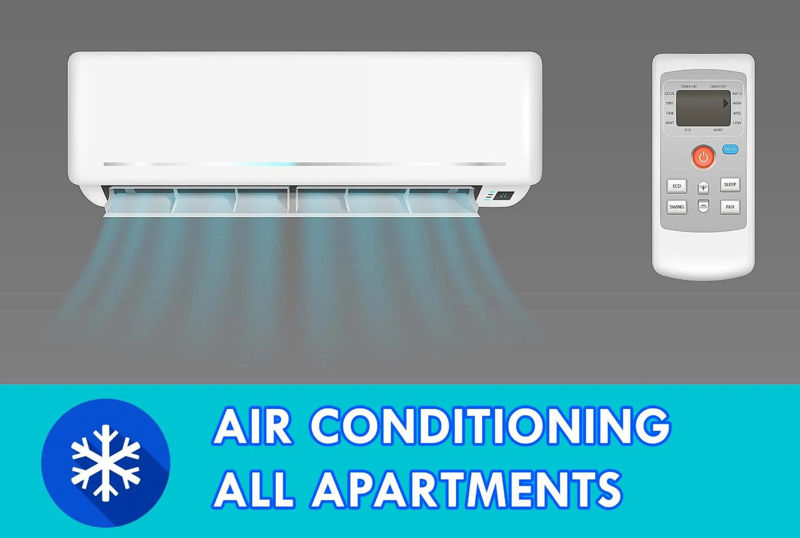 air conditioner in Station Apartments Katowa 11