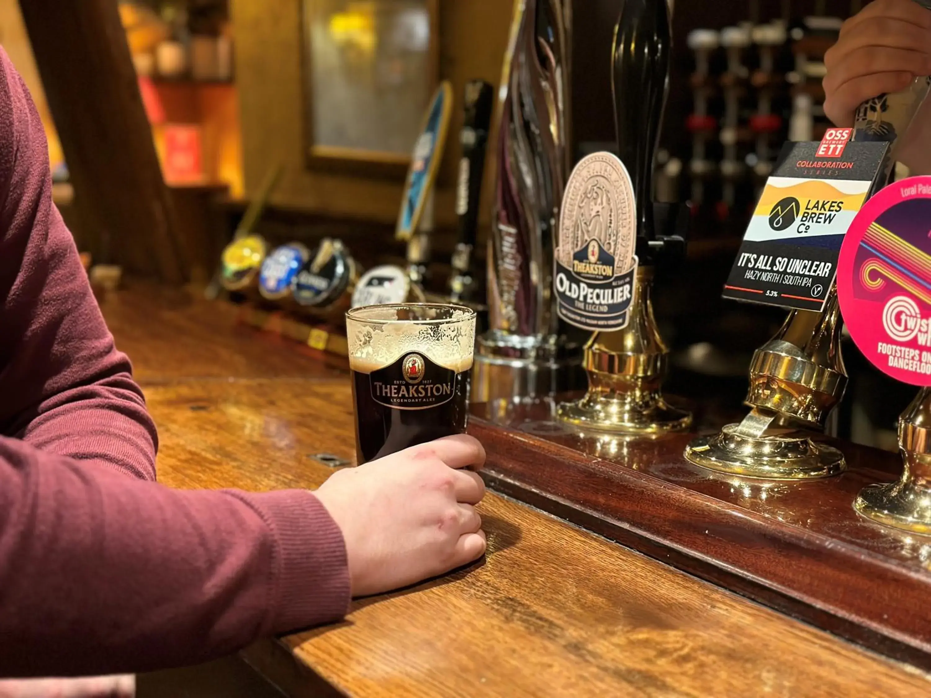 Lounge or bar in The George Hotel Easingwold Lounge or bar in The George Hotel Easingwold