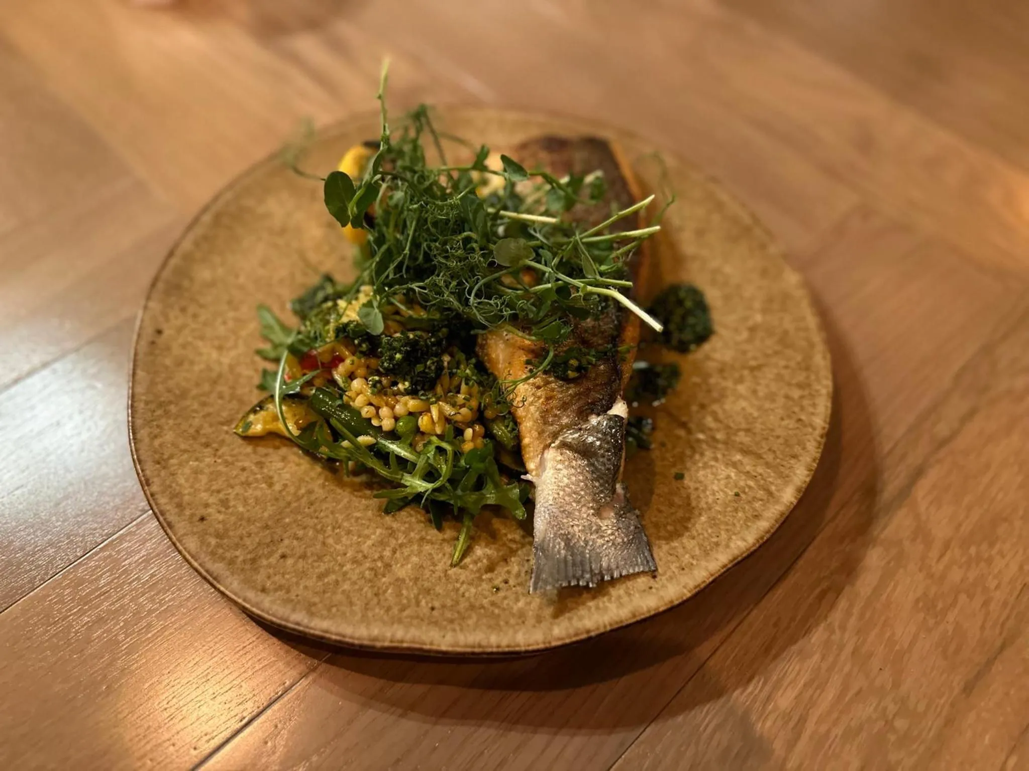 Food close-up in The George Hotel Easingwold