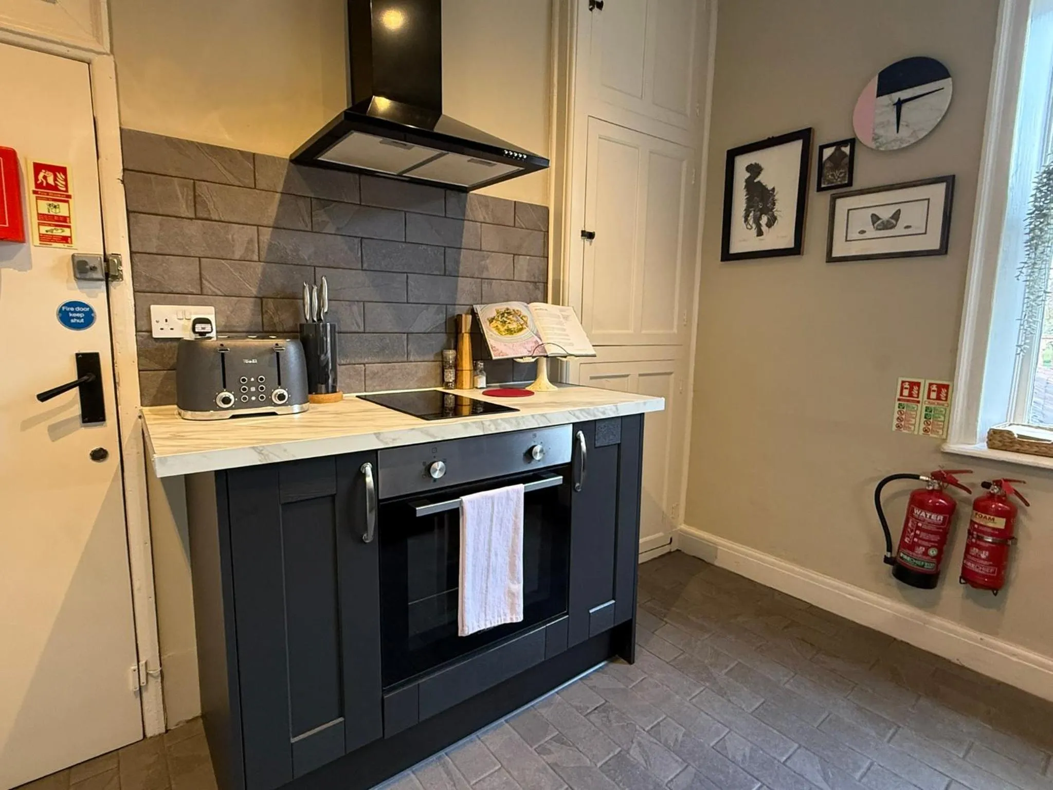 Kitchen or kitchenette in The George Hotel Easingwold