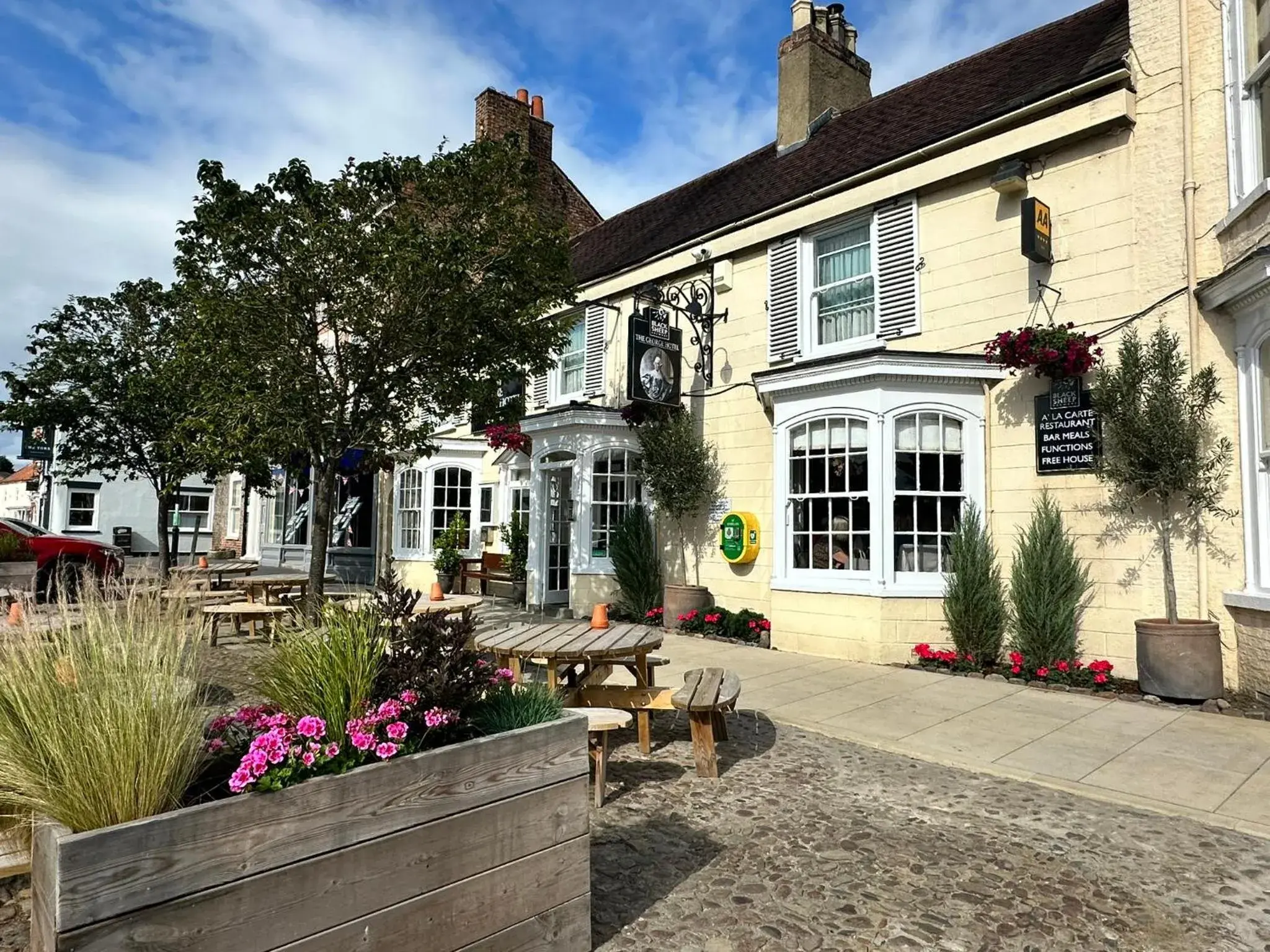 Property building in The George Hotel Easingwold Property building in The George Hotel Easingwold