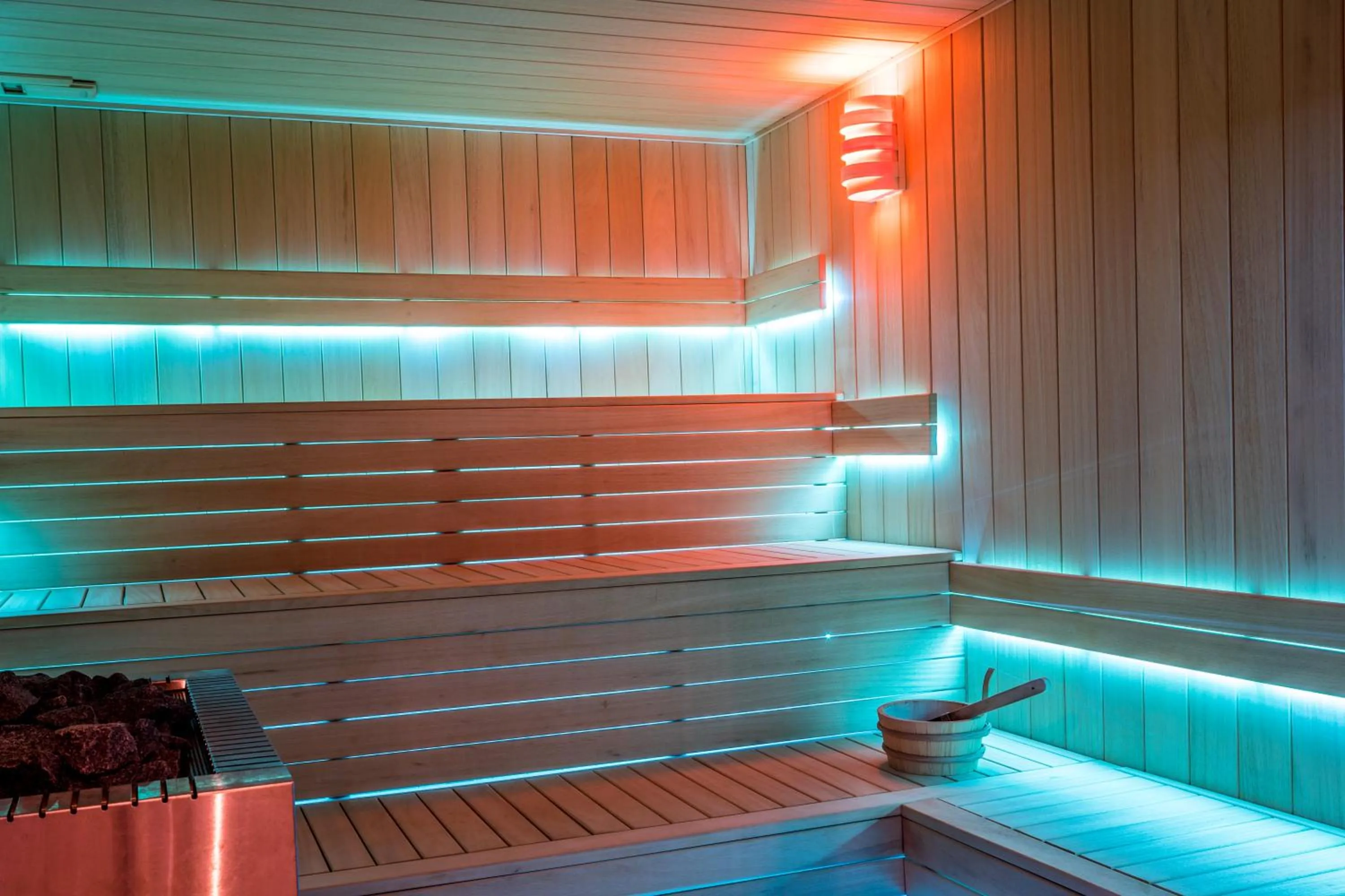 Sauna in Hôtel Daria-I Nor by Les Etincelles