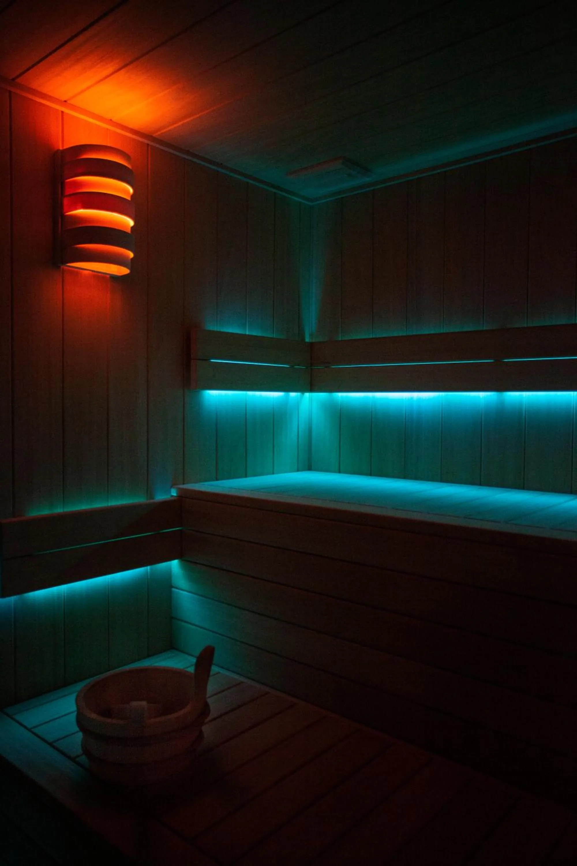 Sauna in Hôtel Daria-I Nor by Les Etincelles