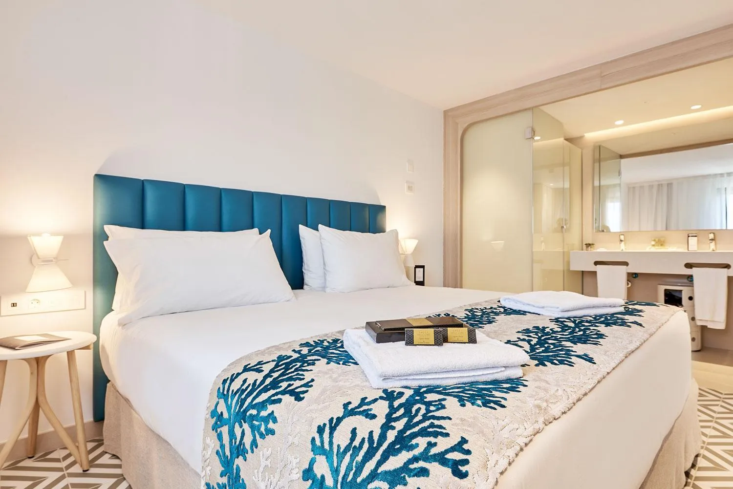 Bed in Eurostars Ibiza