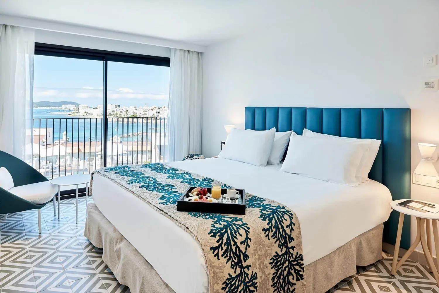 Bed in Eurostars Ibiza Bed in Eurostars Ibiza