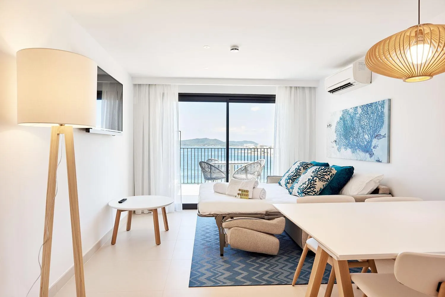 Living room in Eurostars Ibiza