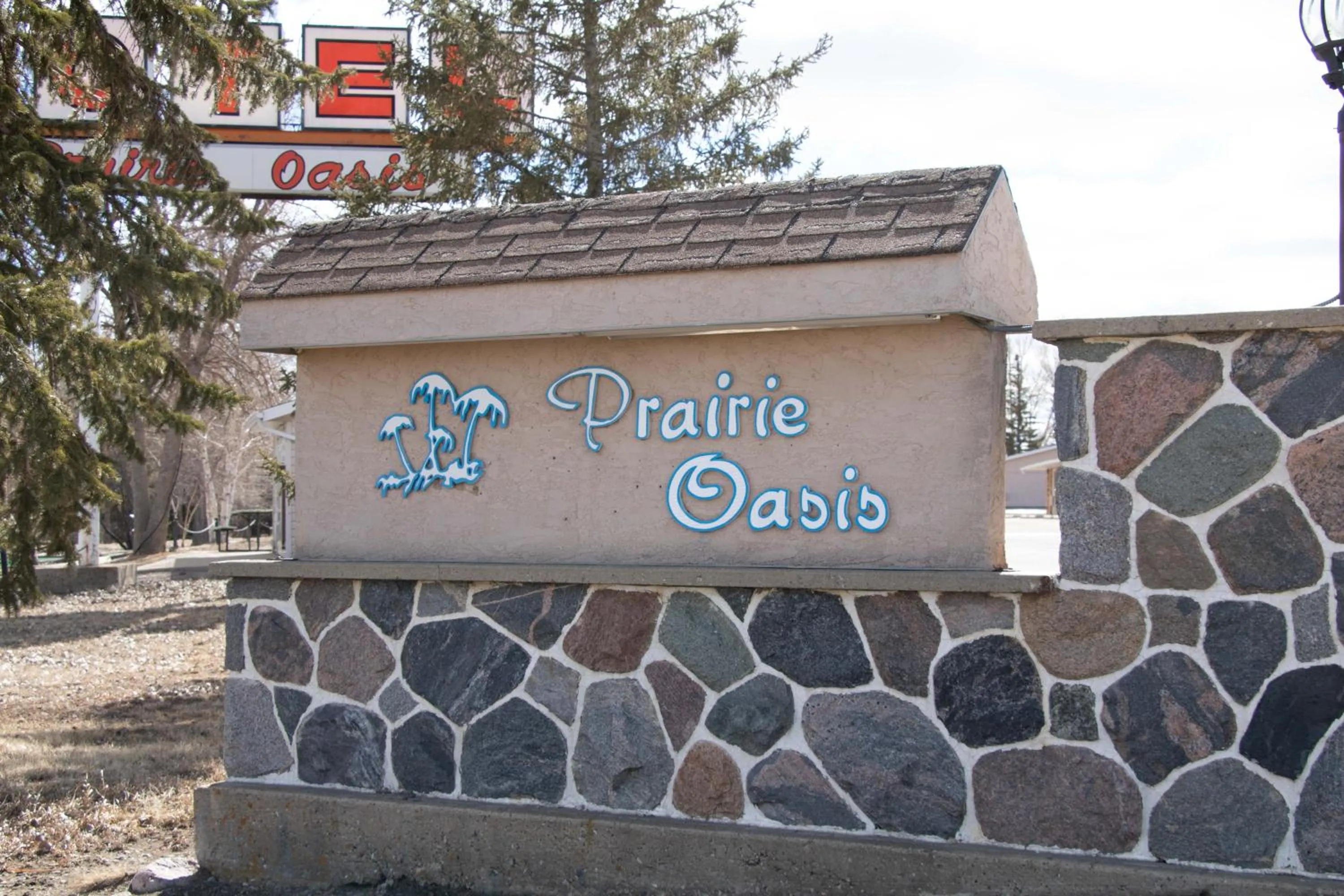Property logo or sign in Prairie Oasis Tourist Complex