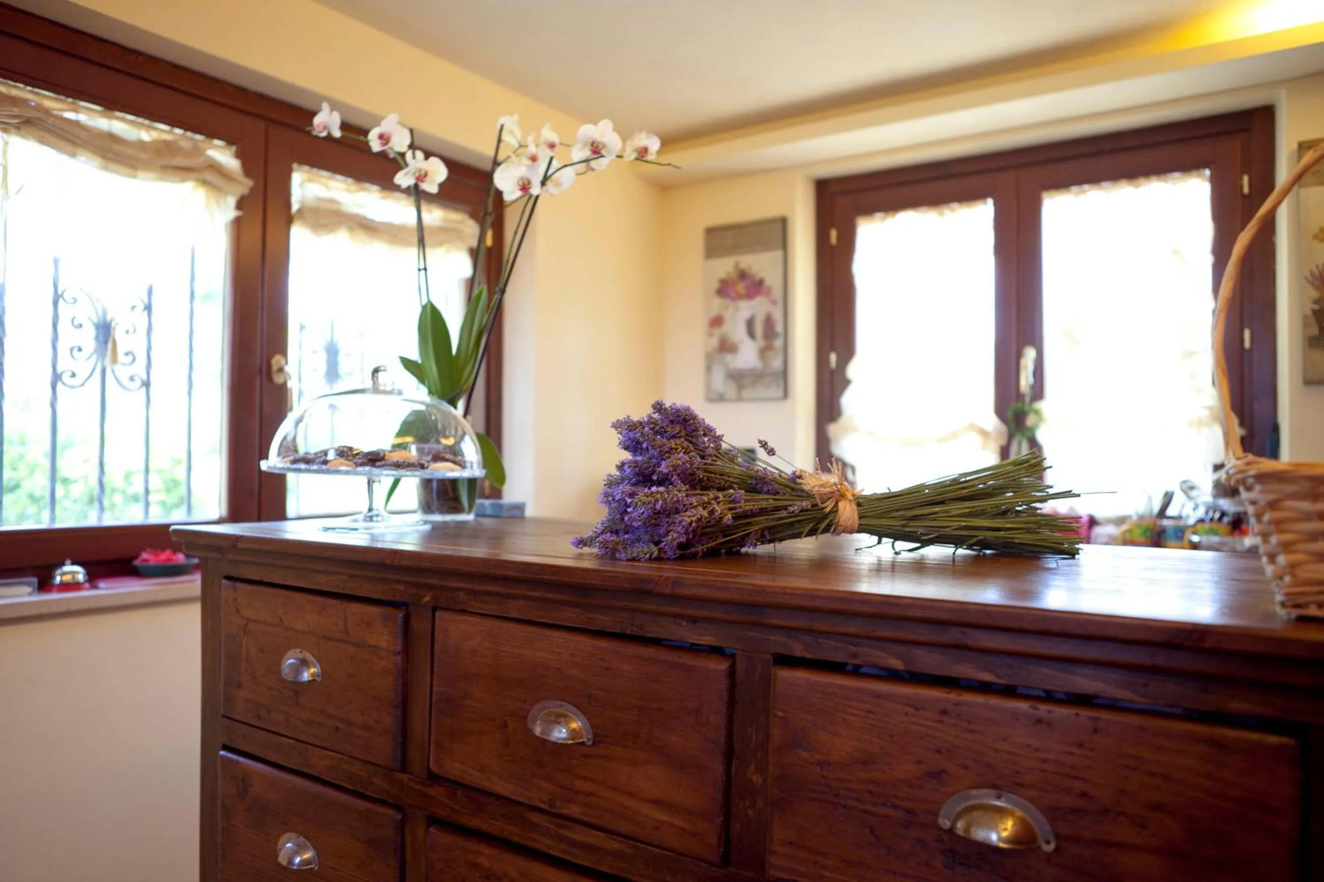 Decorative detail in B&B Raffiori