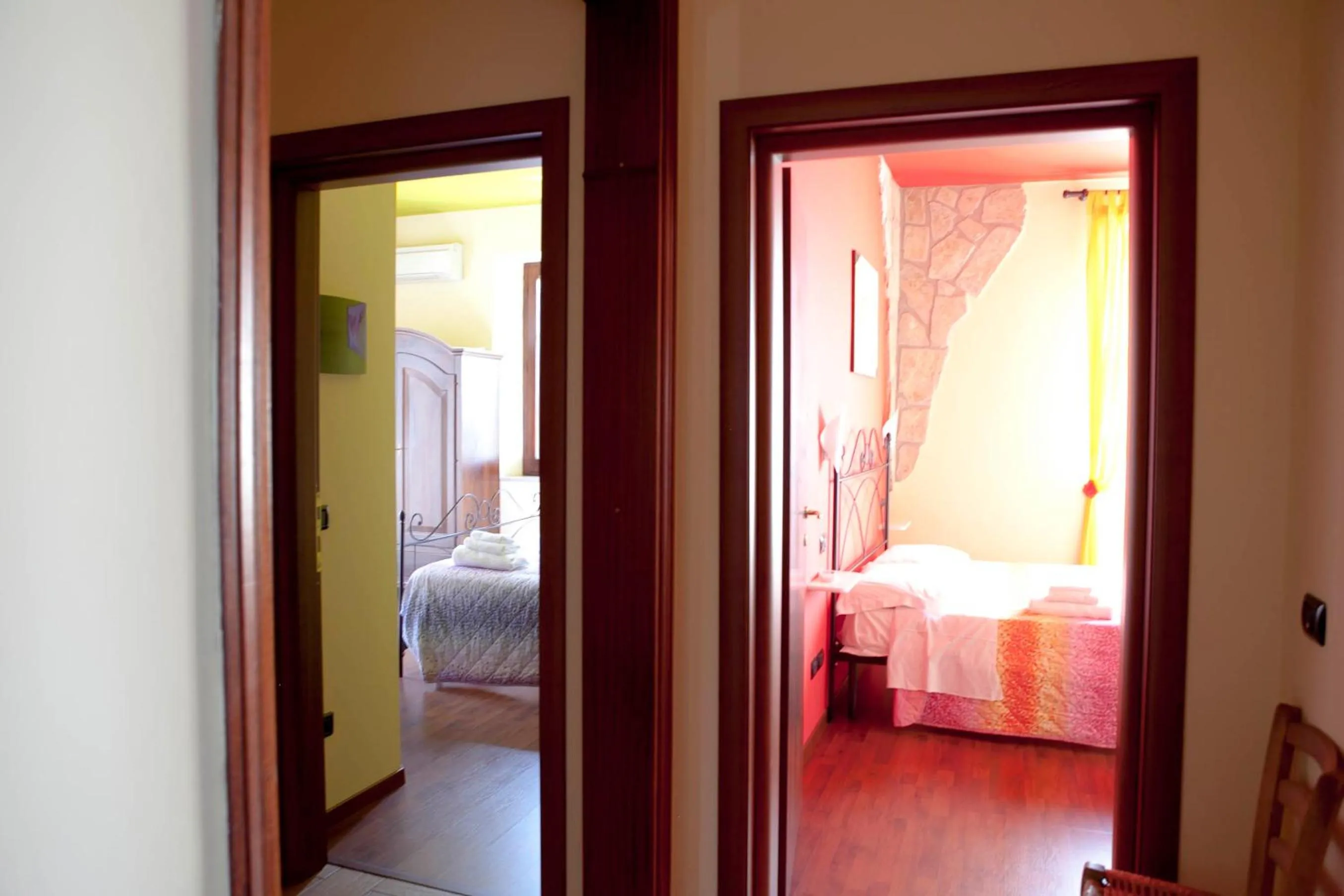 Decorative detail, Bed in B&B Raffiori