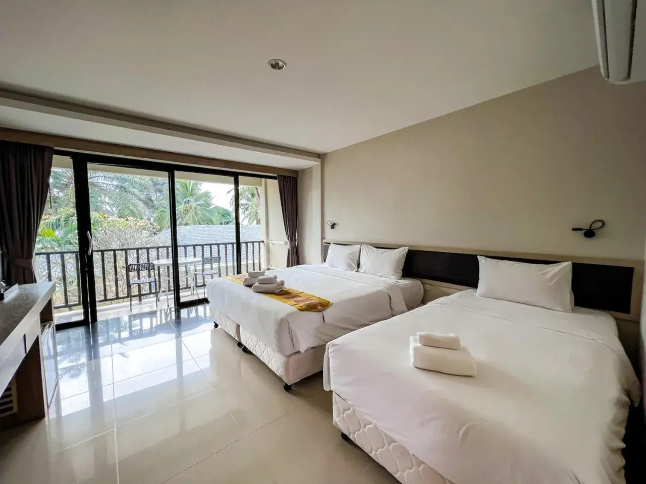 Bed in Chaolao Tosang Beach Hotel Bed in Chaolao Tosang Beach Hotel