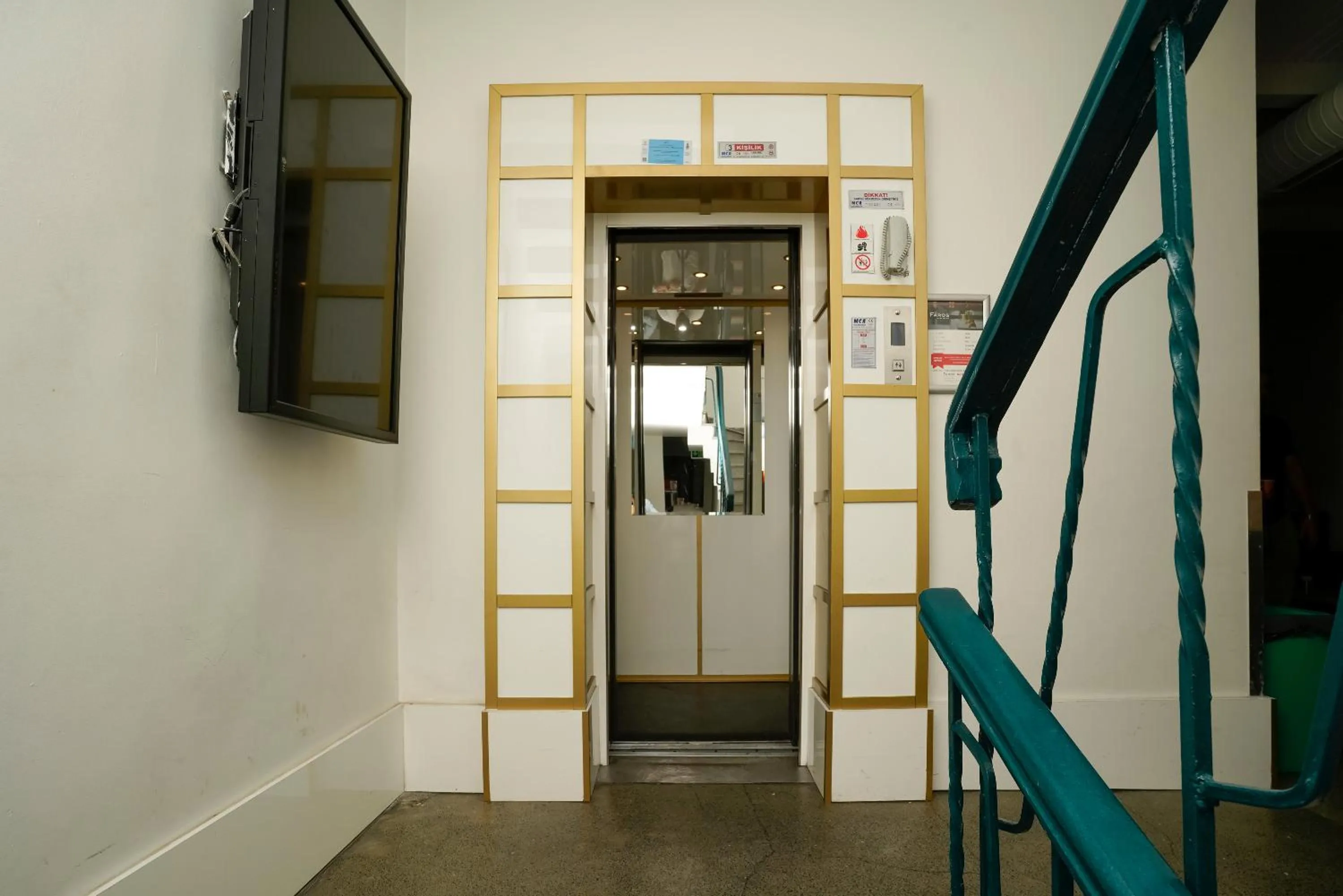 elevator in Faros Hotel Taksim-Special Category