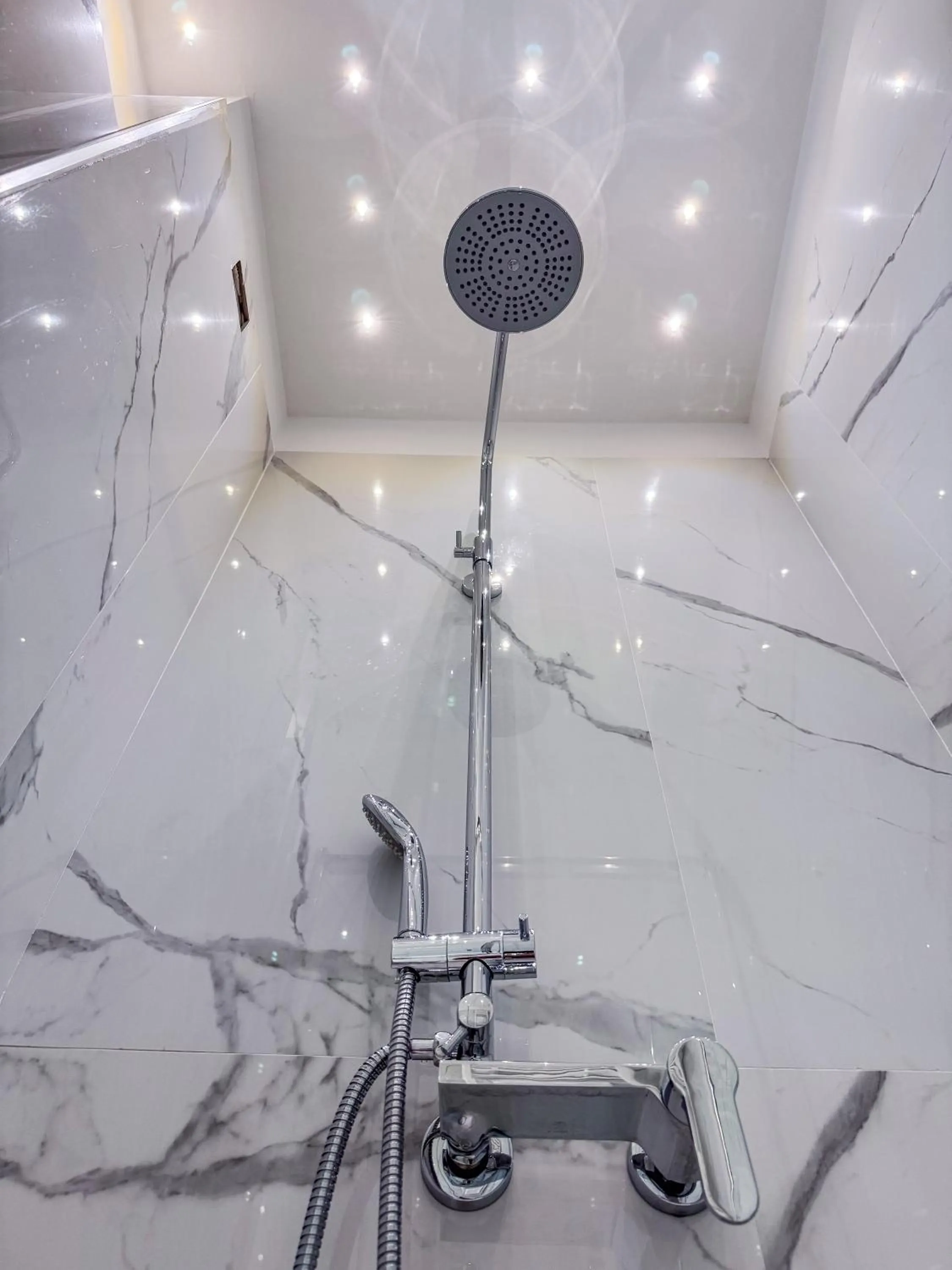 Shower in Album Boutique Rooms