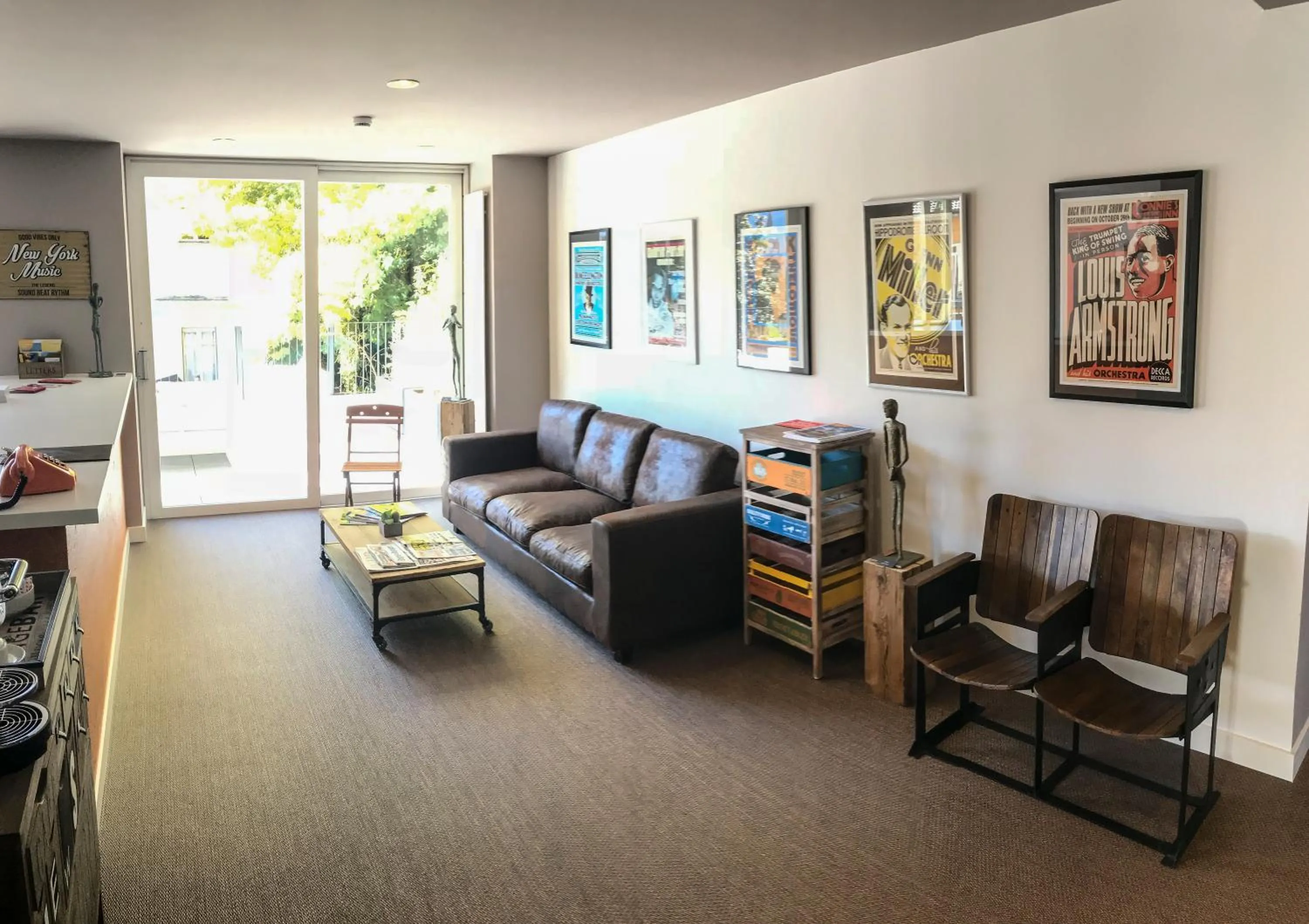 Living room in Jazz Hotel Ascona