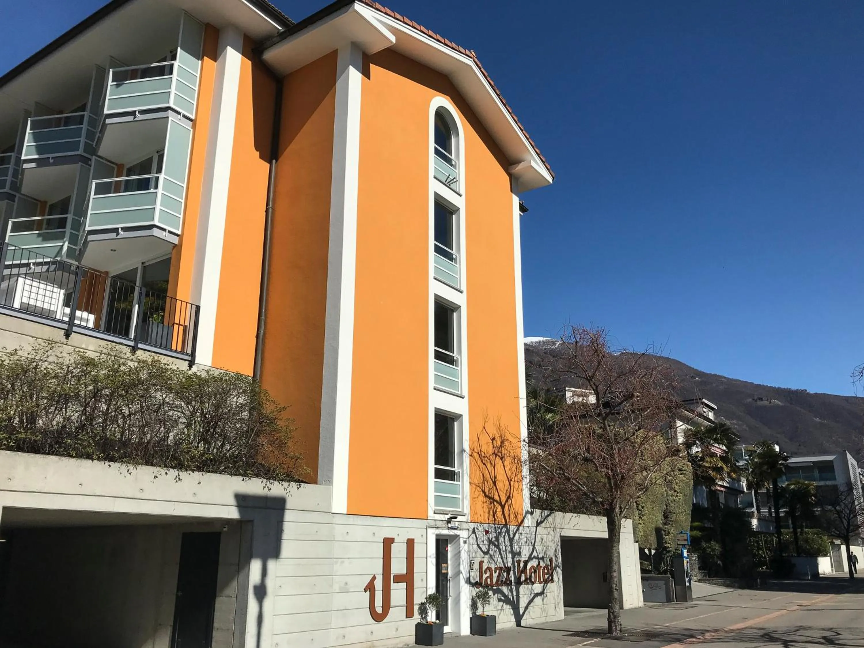 Property building in Jazz Hotel Ascona
