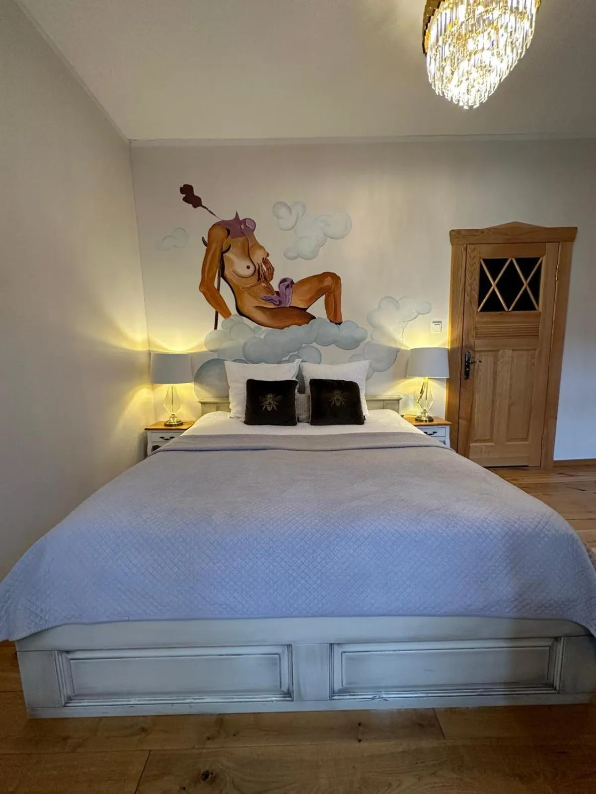 Bed in Dali ApartHOTEL