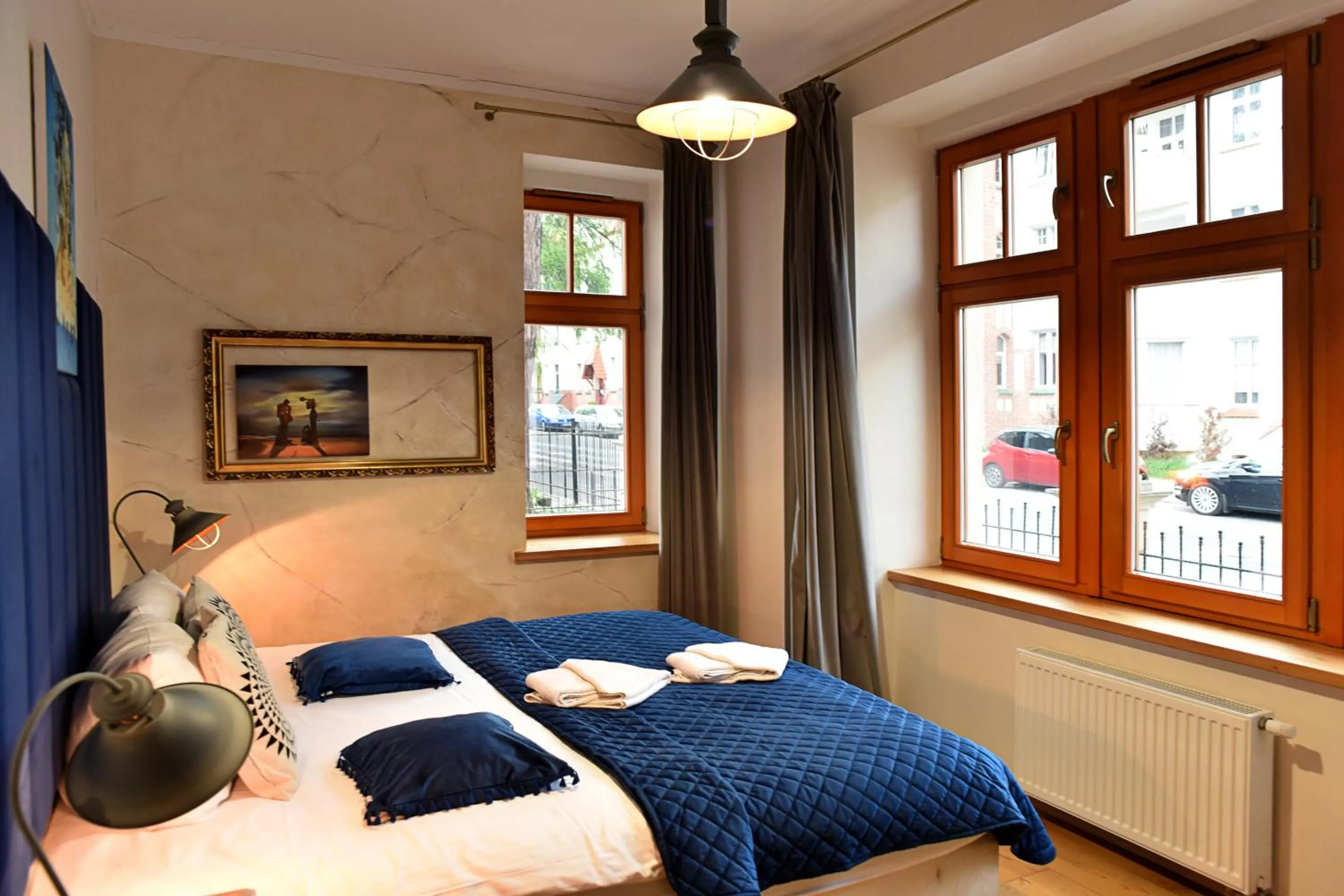 Bed in Dali ApartHOTEL