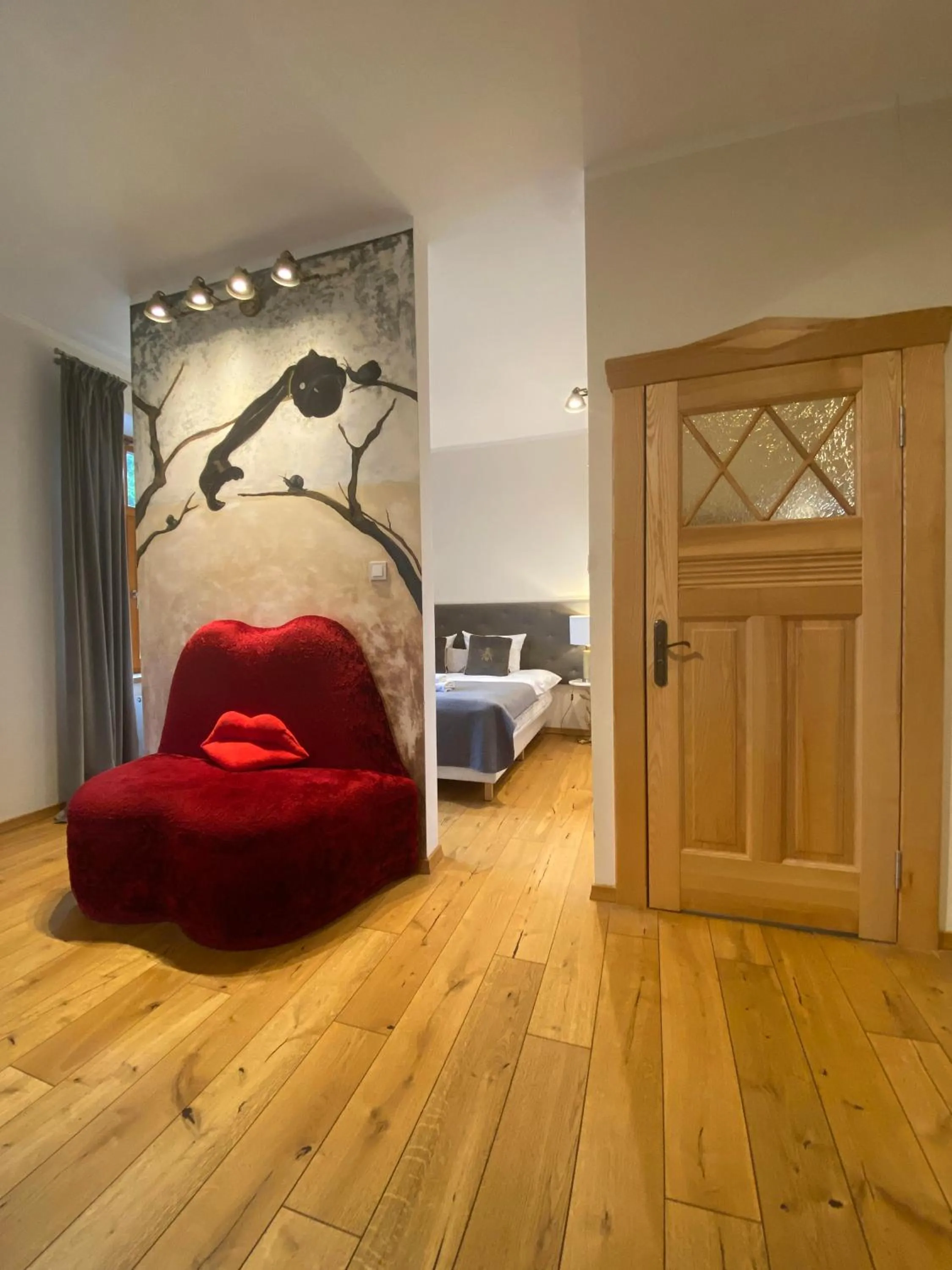 Bed in Dali ApartHOTEL