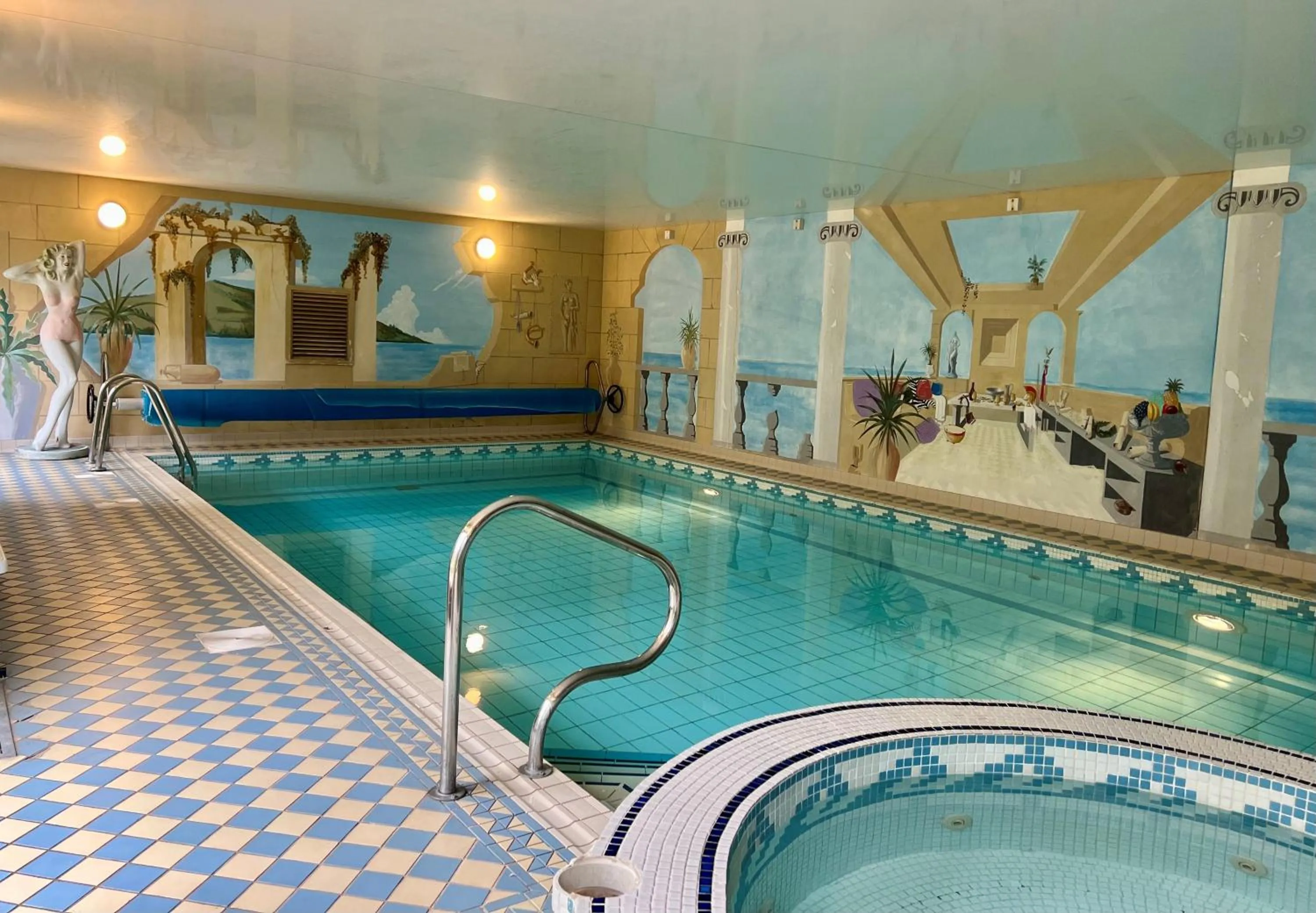 Swimming pool in Newby Bridge Hotel