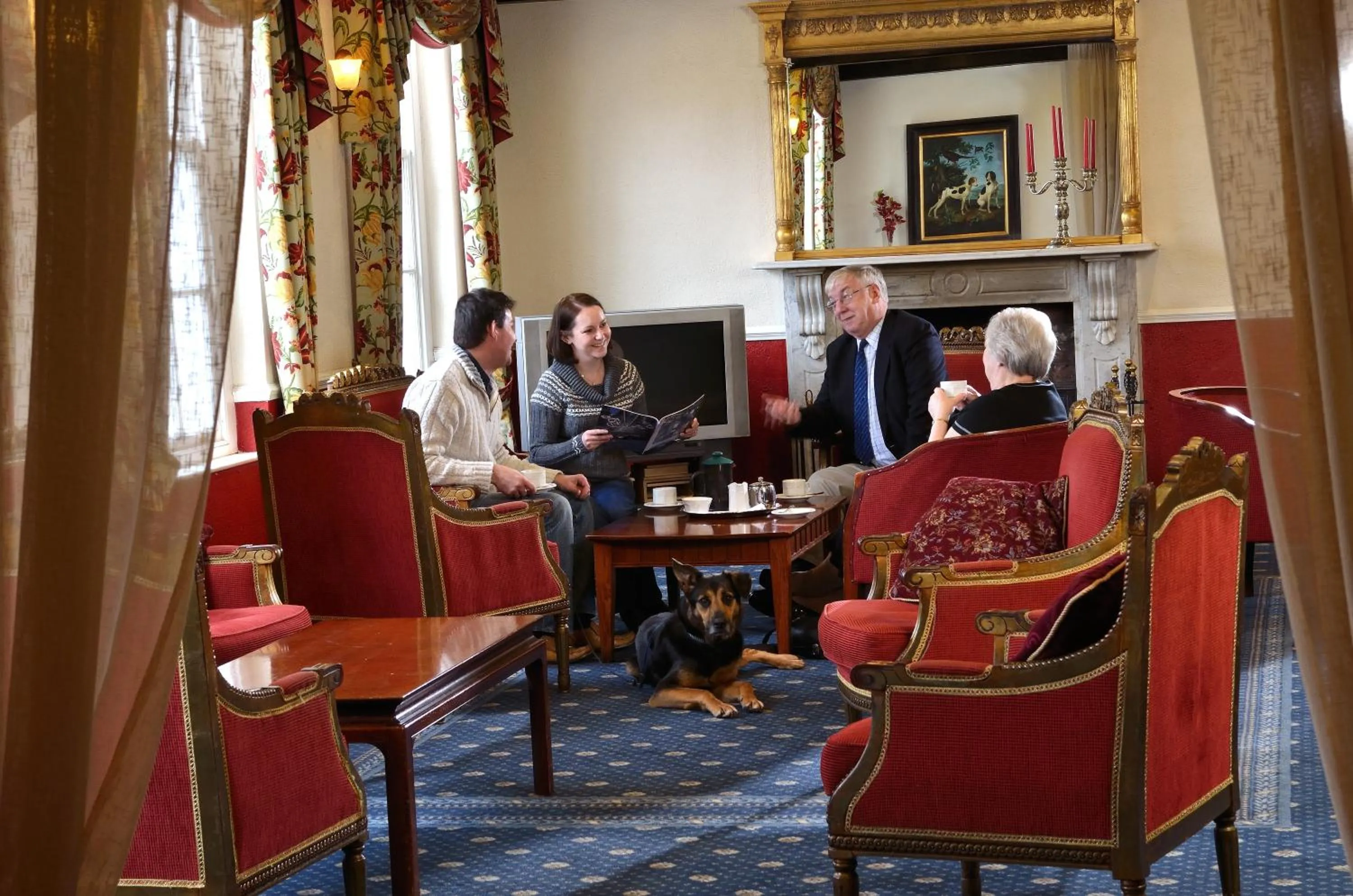 Lounge or bar in Newby Bridge Hotel