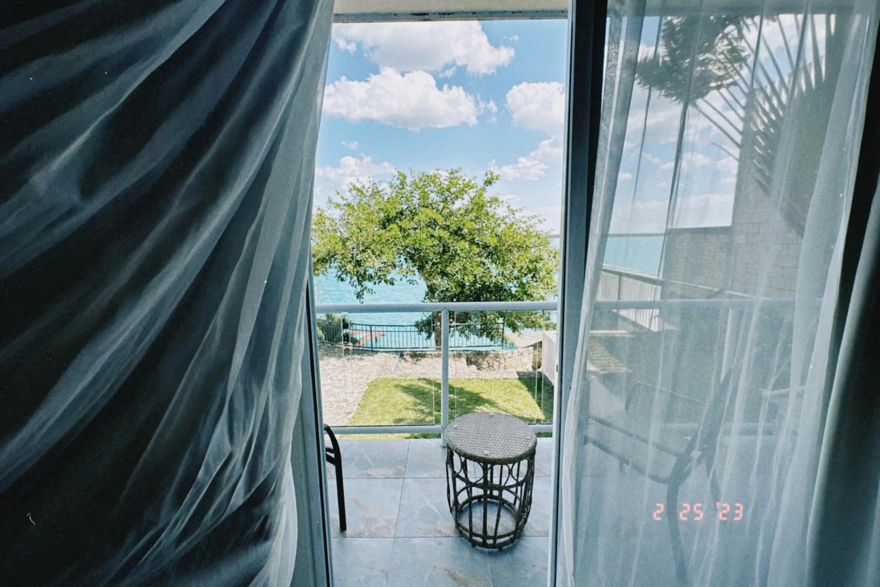 Balcony/Terrace in Hotel Awazul Bacalar