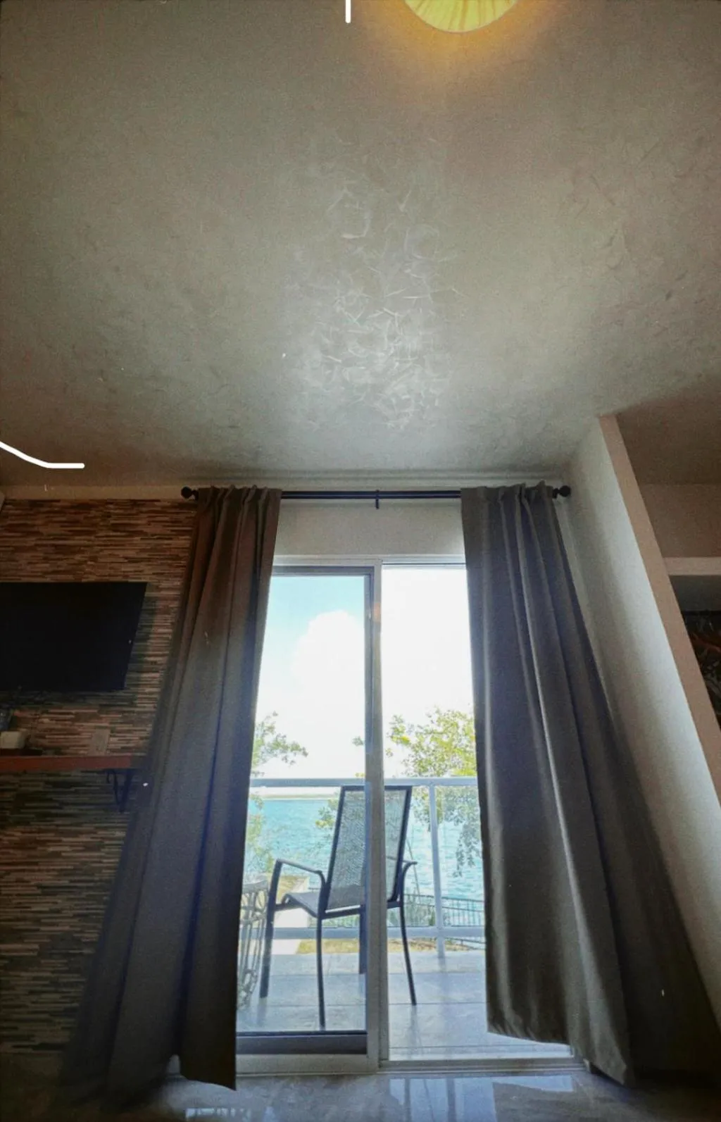 Balcony/Terrace in Hotel Awazul Bacalar