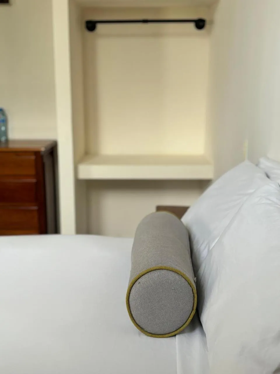 Bed in Hotel Awazul Bacalar