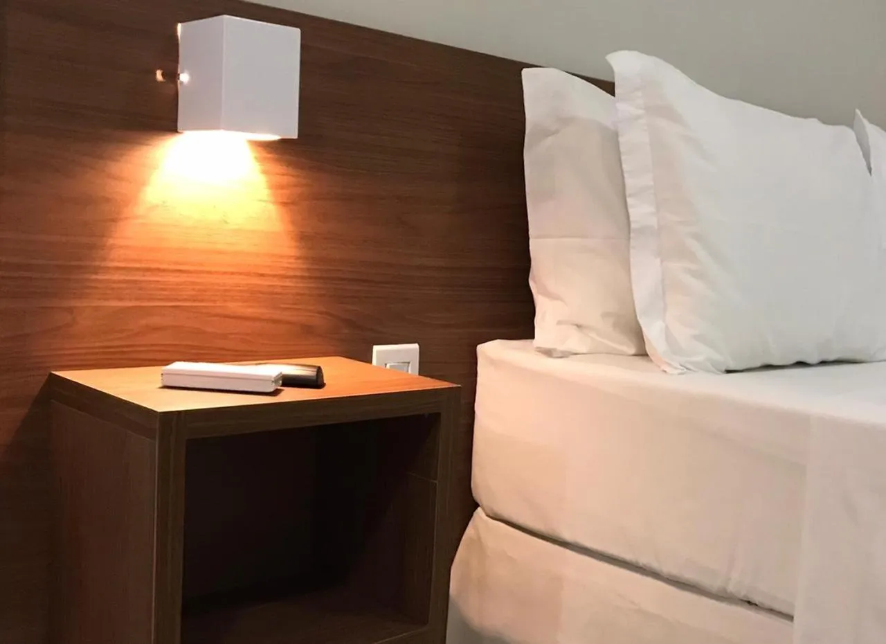 Bedroom, Bed in Pousada Laranja - Nova Administração