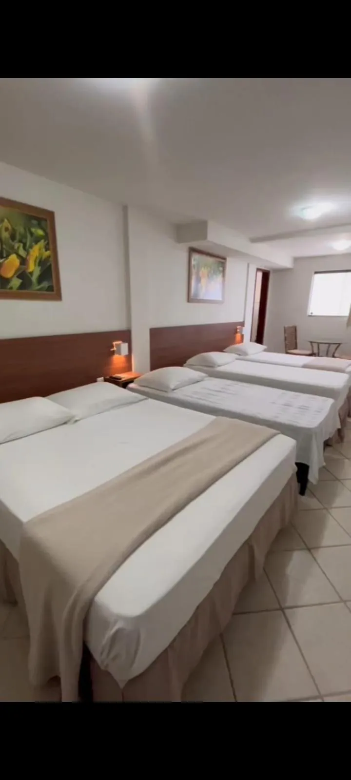 Bed in Pousada Laranja - Nova Administração