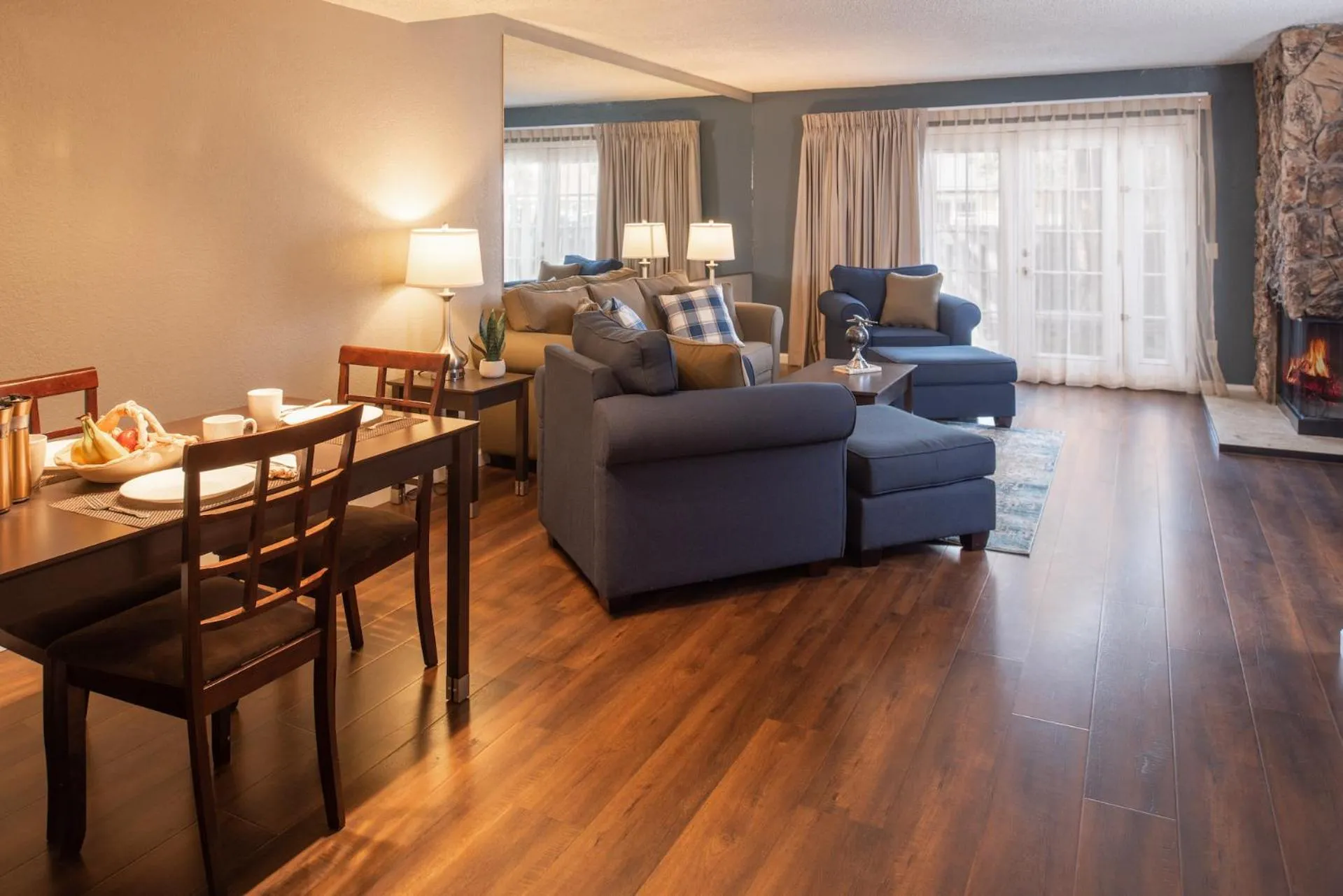 Living room in Thunderbird Resort Club