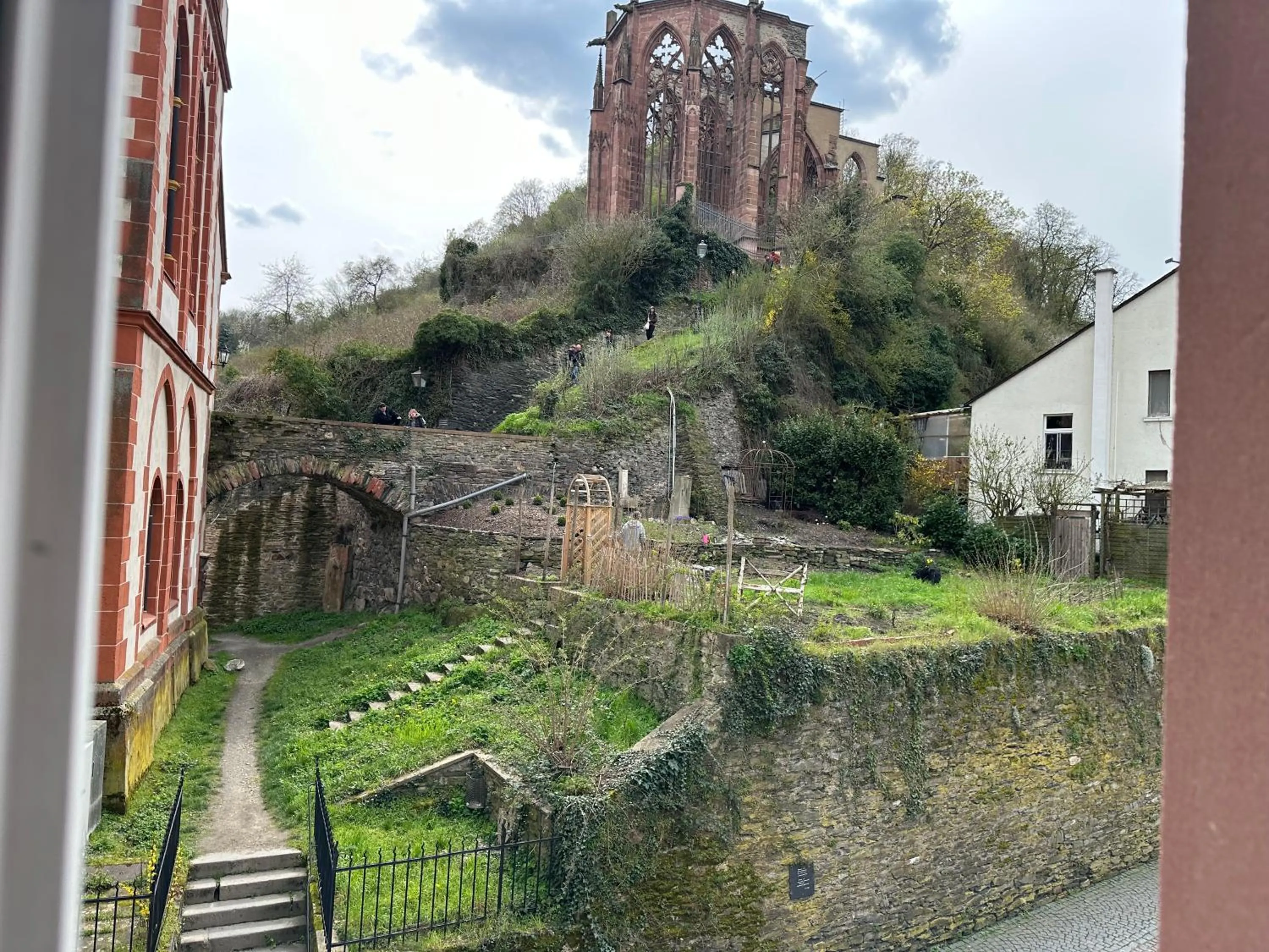 Landmark view in Hotel-Café-Burg Stahleck