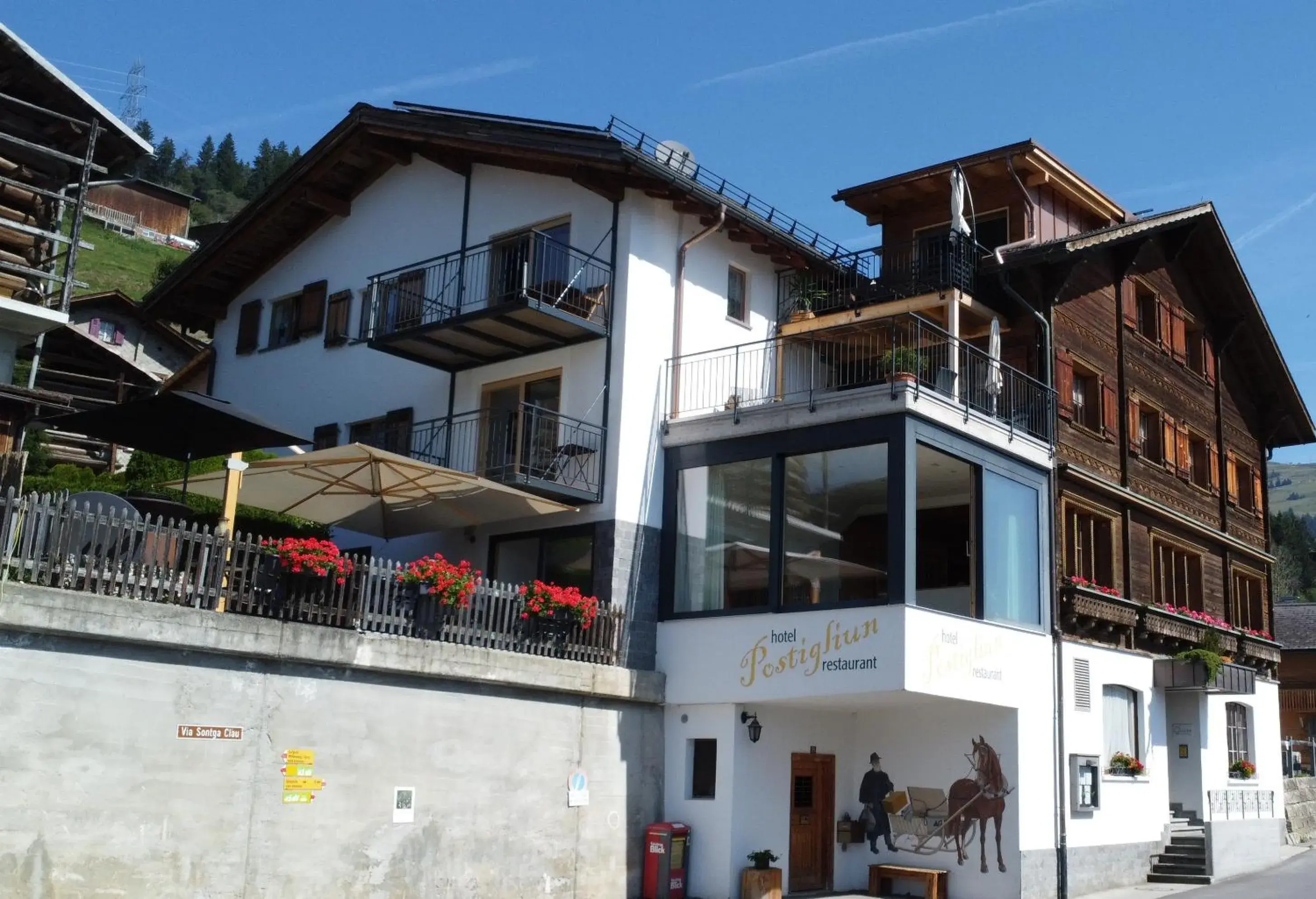 Hotel Garni Postigliun Andiast Hotel Garni Postigliun Andiast