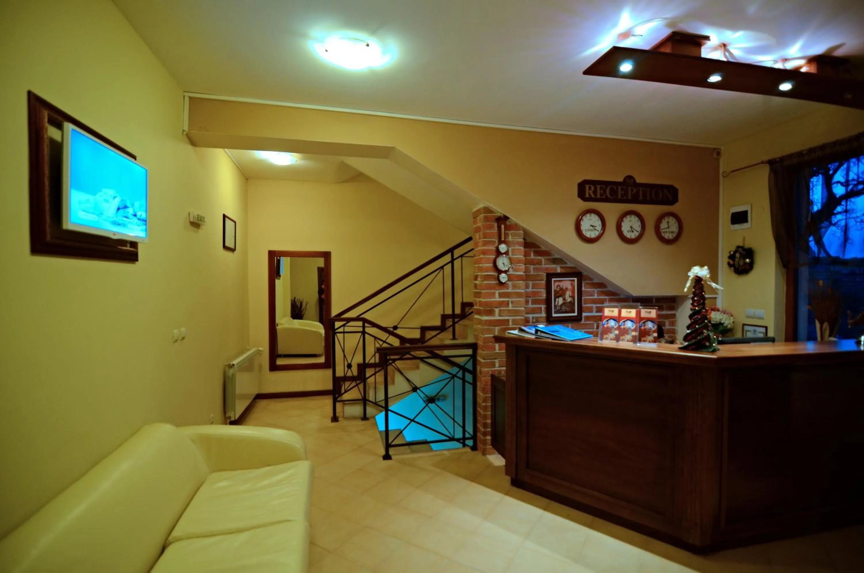 Lobby or reception in Family Hotel Lazur