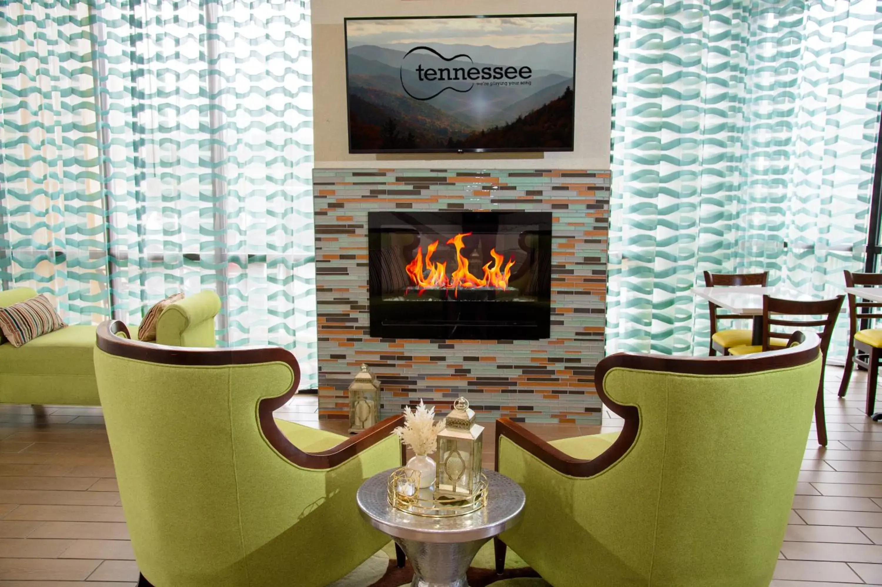 Lobby or reception in Pigeon River Inn Lobby or reception in Pigeon River Inn