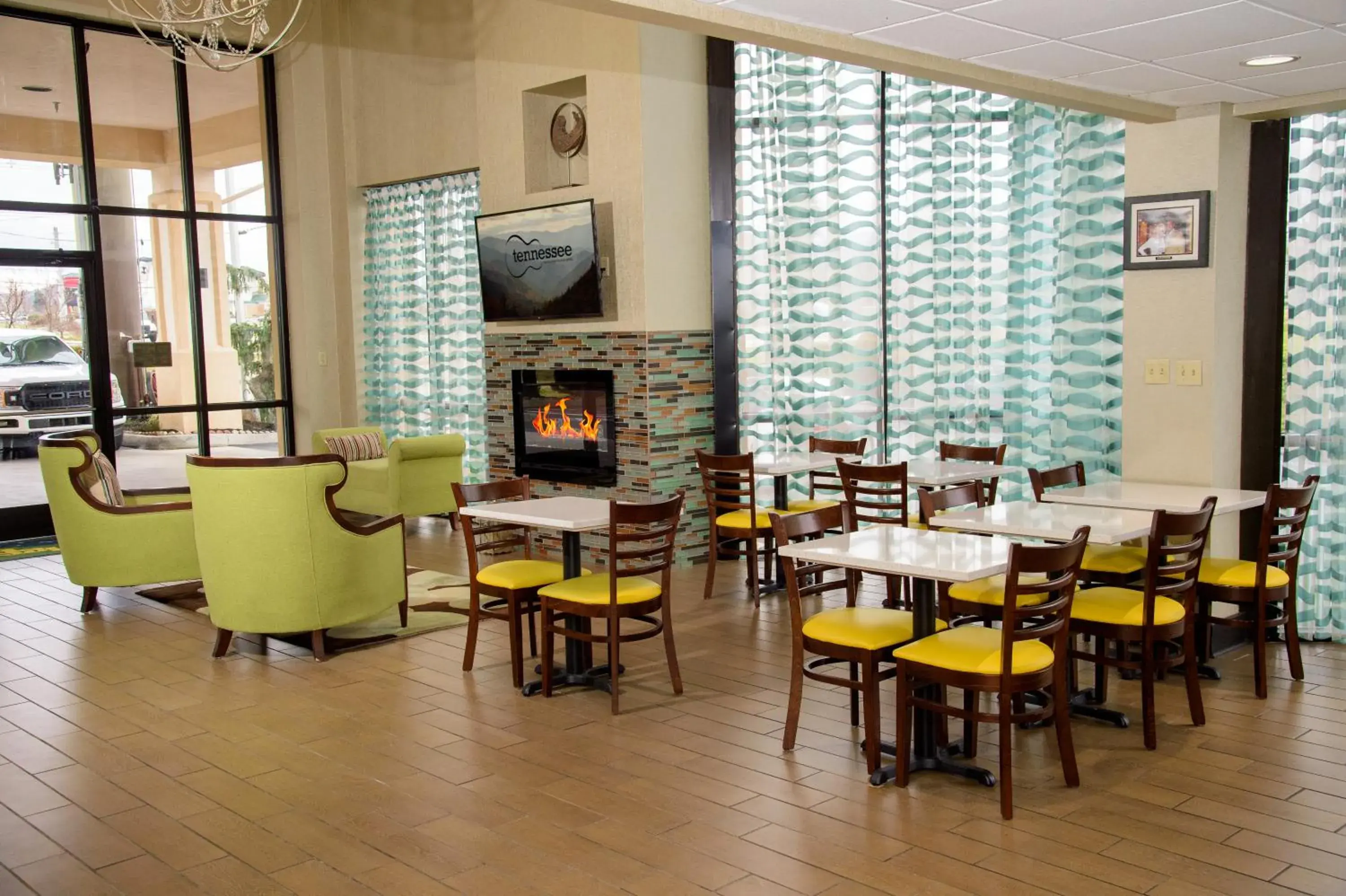 Lobby or reception in Pigeon River Inn Lobby or reception in Pigeon River Inn