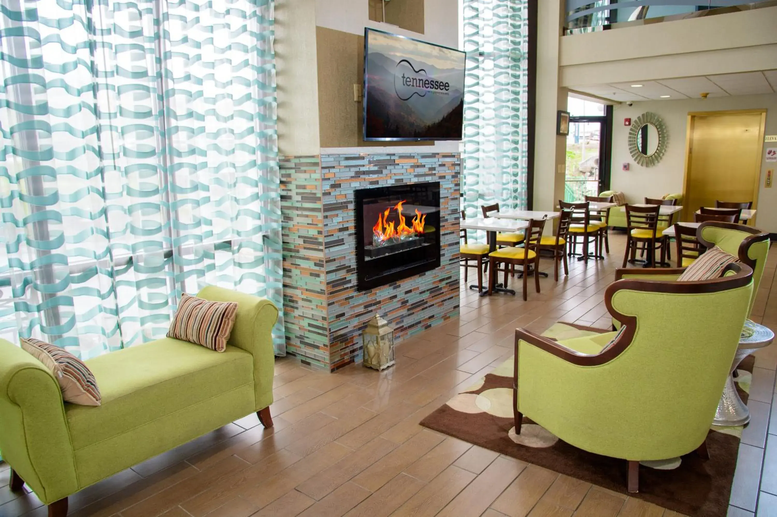 Lobby or reception in Pigeon River Inn Lobby or reception in Pigeon River Inn