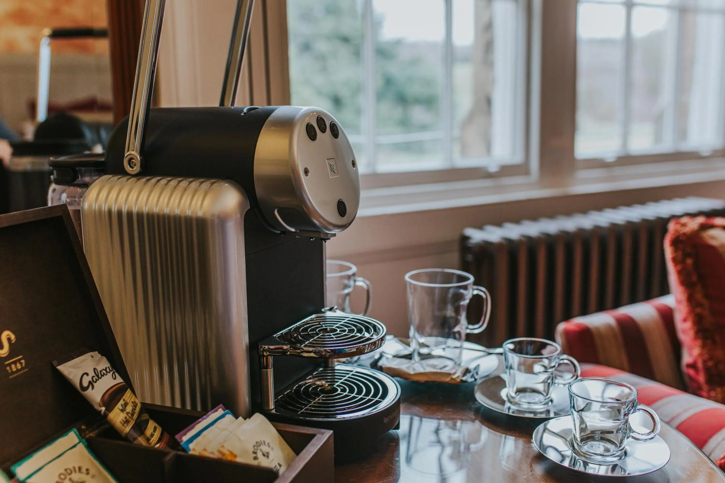 Food and drinks in Carberry Tower Mansion House and Estate